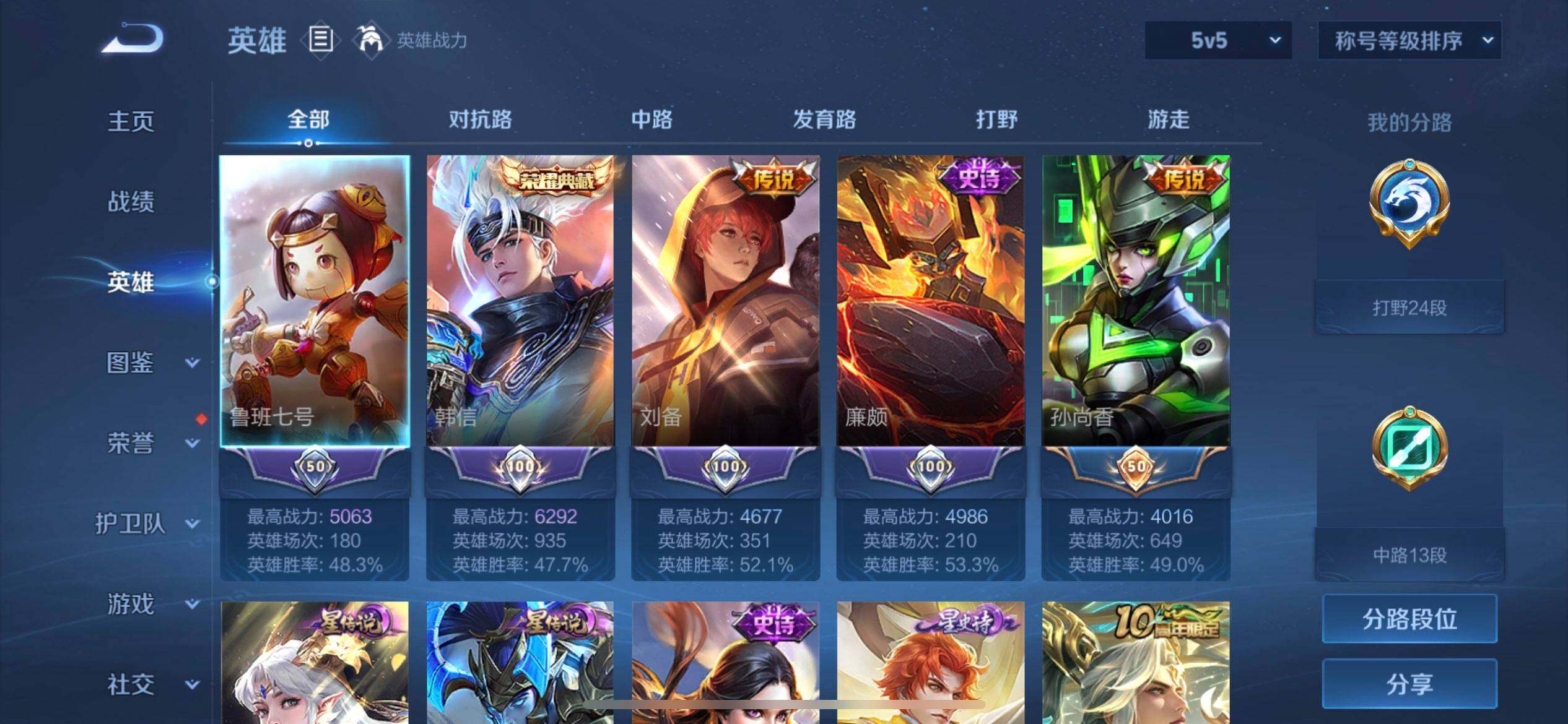 WZQM4139990王者荣耀账号详情图14