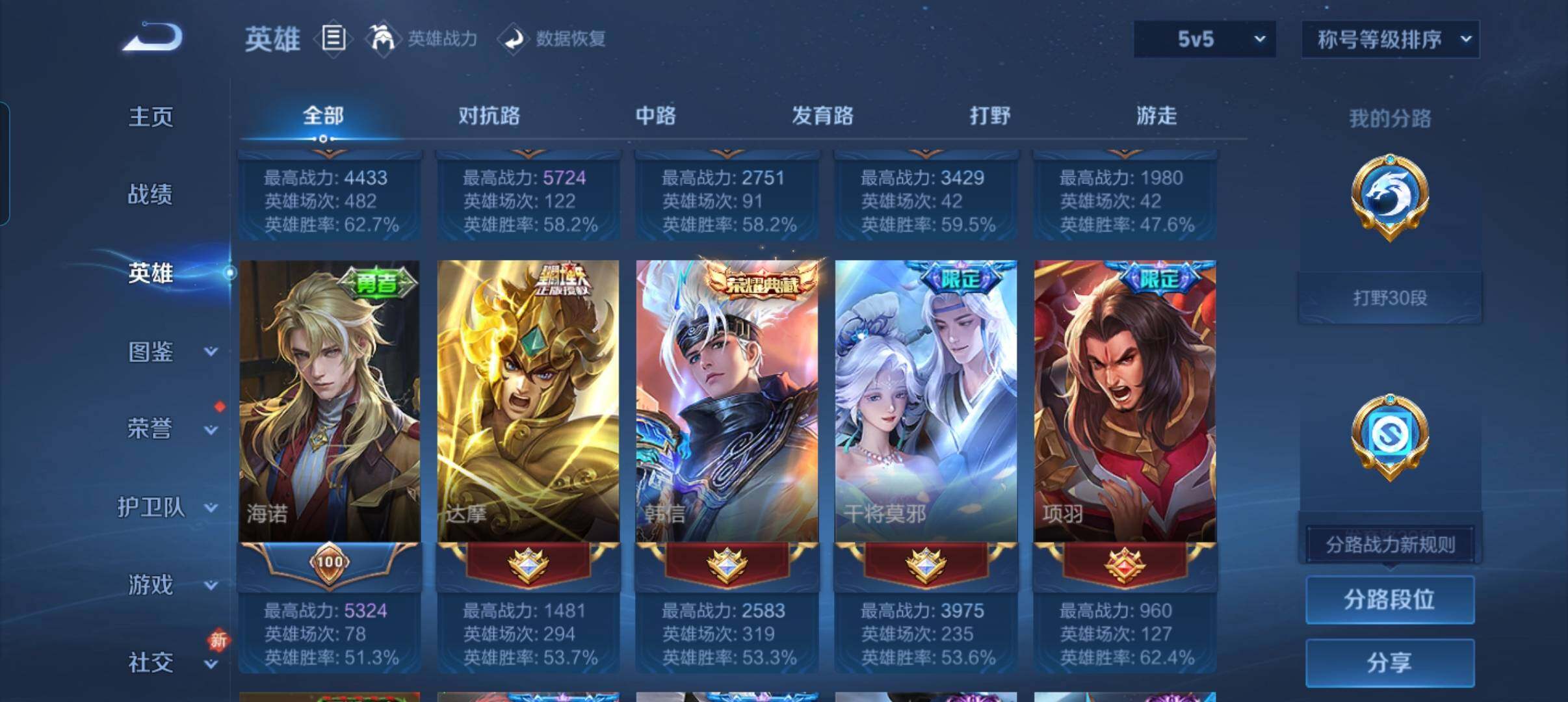 WZCMW4139630王者荣耀账号详情图14 WZCMW4139630王者荣耀账号详情图14