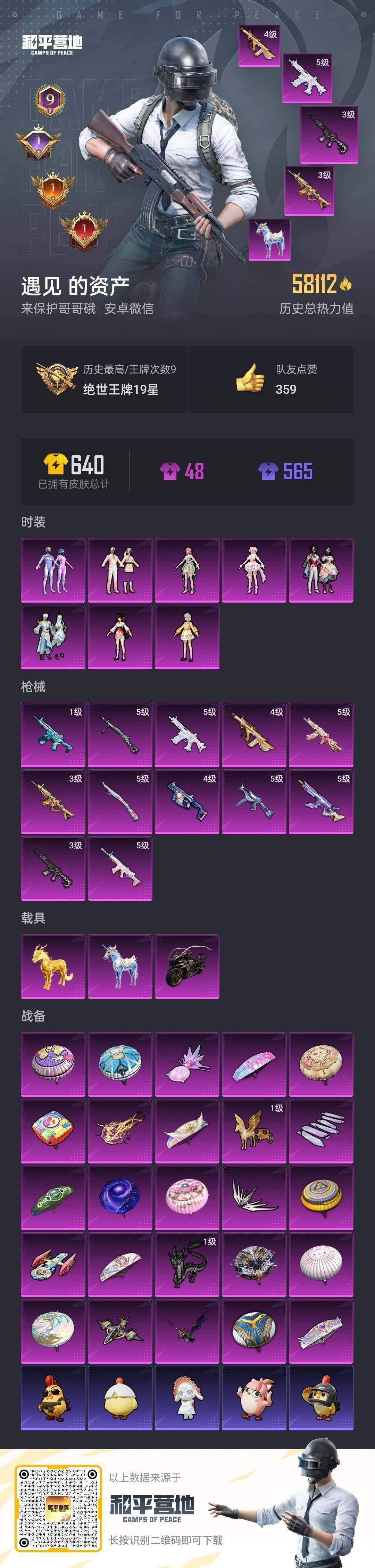 HPKG466650和平精英账号详情图5