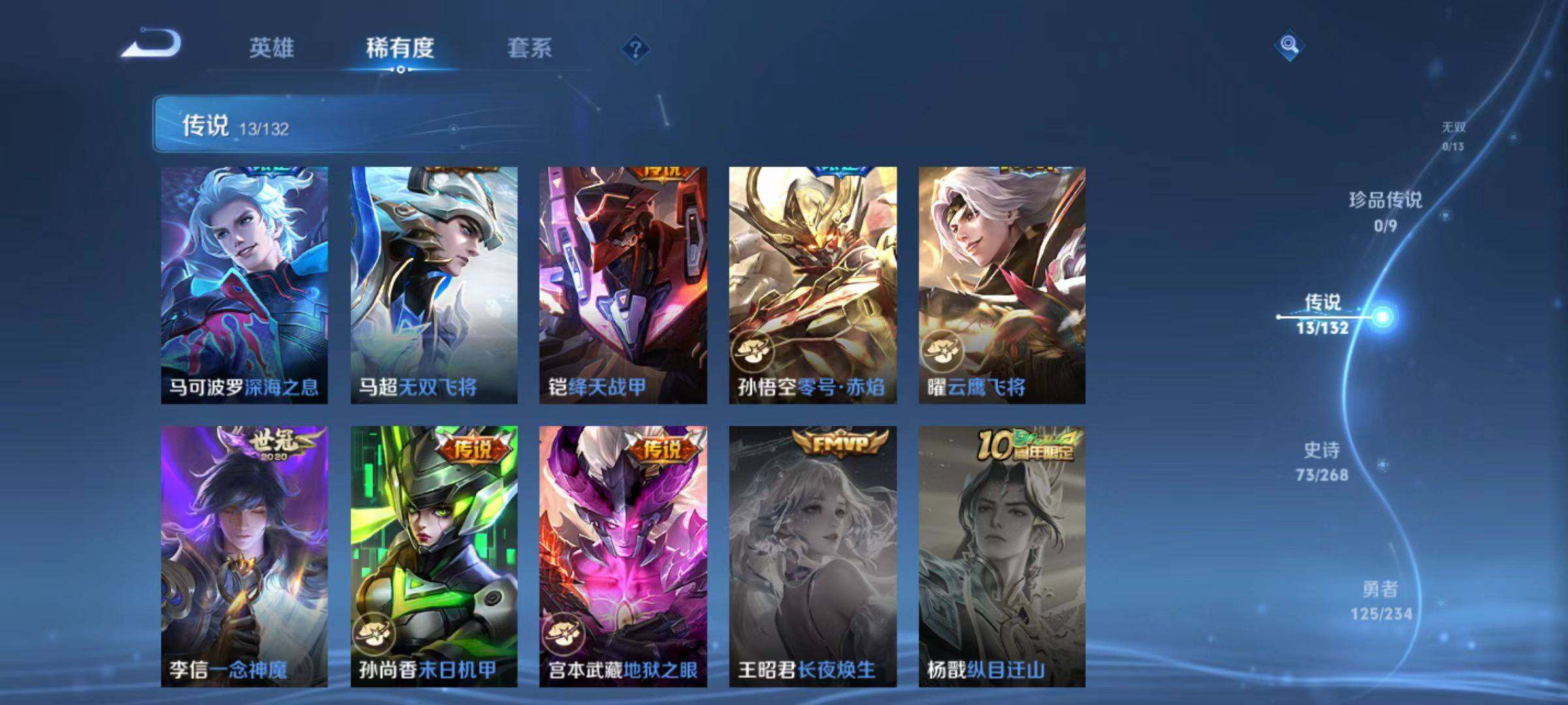 WZCMW4103604王者荣耀账号详情图4