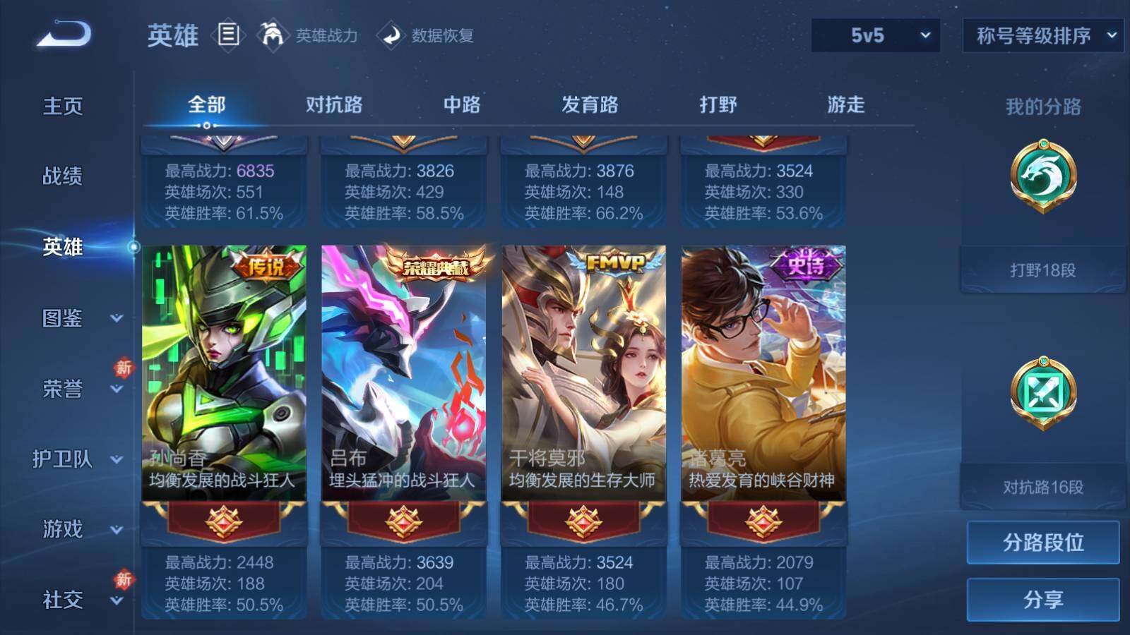 WZLE4102217王者荣耀账号详情图12