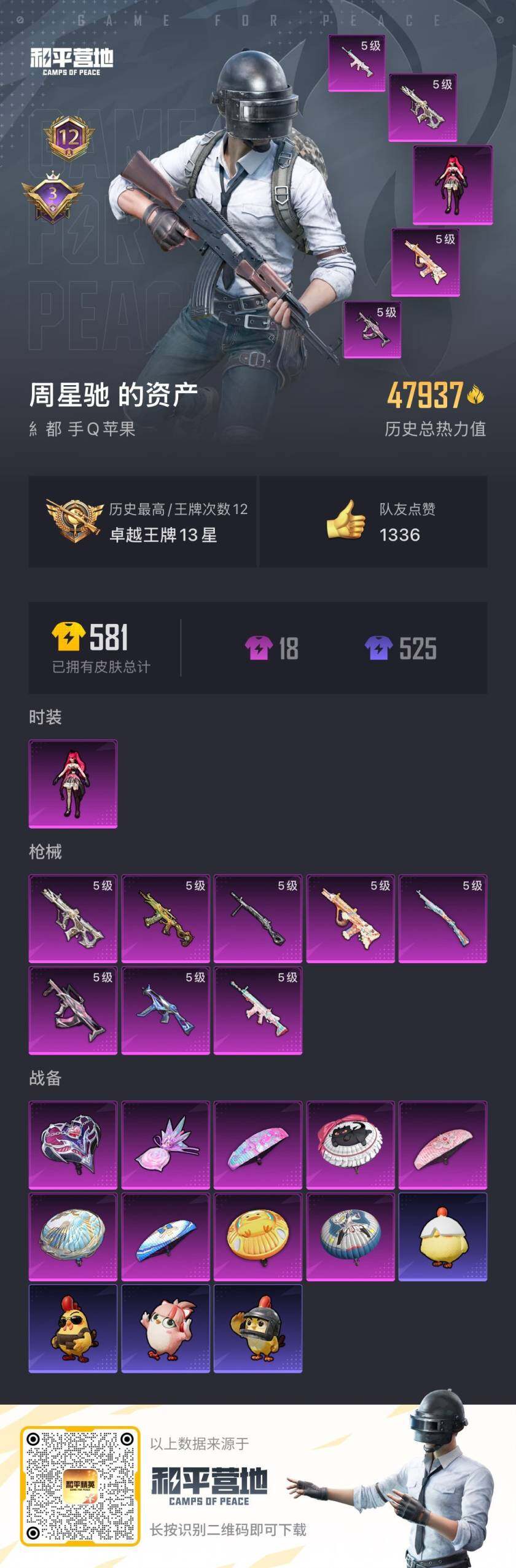 HPLX465937和平精英账号详情图7