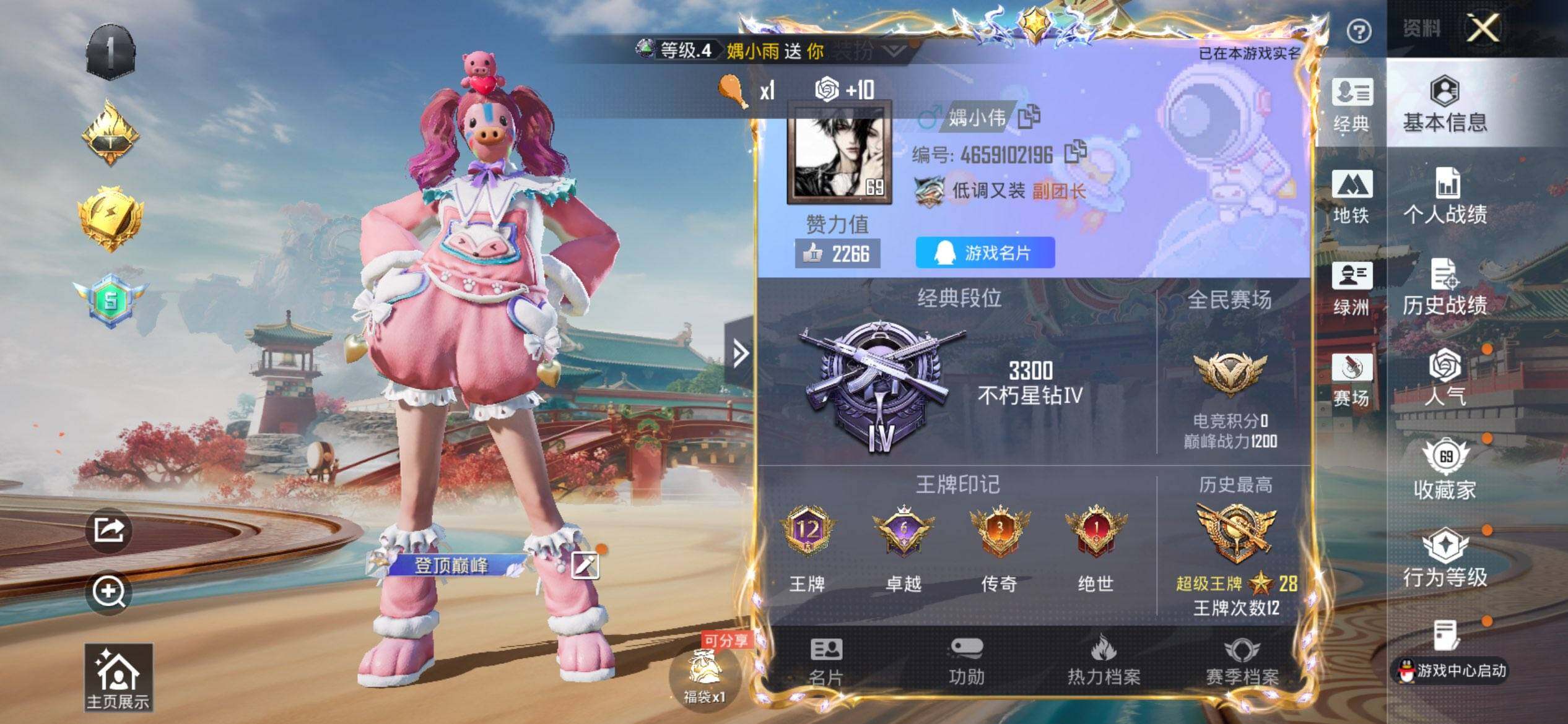 HPQM453550和平精英账号详情图3