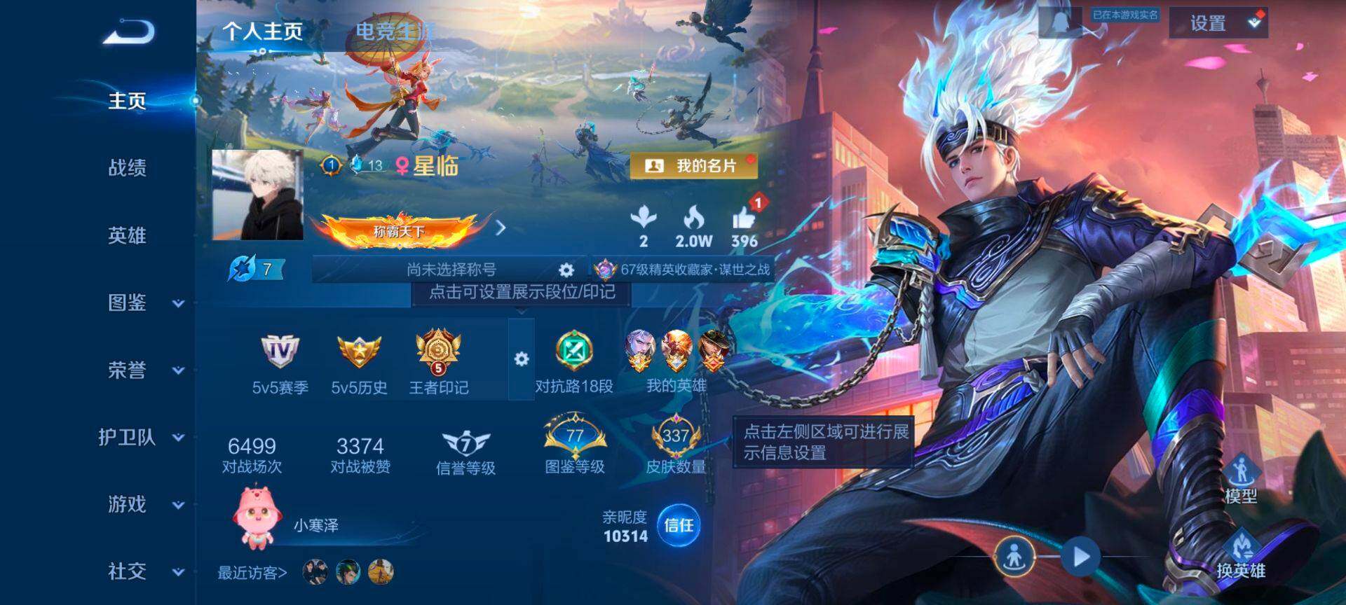 WZQM4102627王者荣耀账号详情图3 WZQM4102627王者荣耀账号详情图3