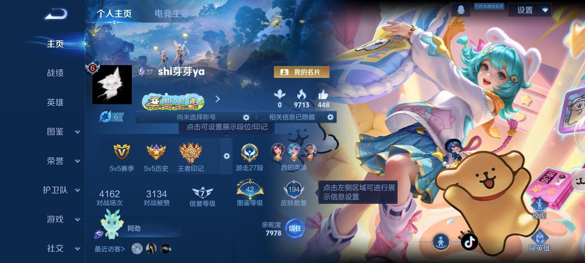 WZQM4102635王者荣耀账号详情图3