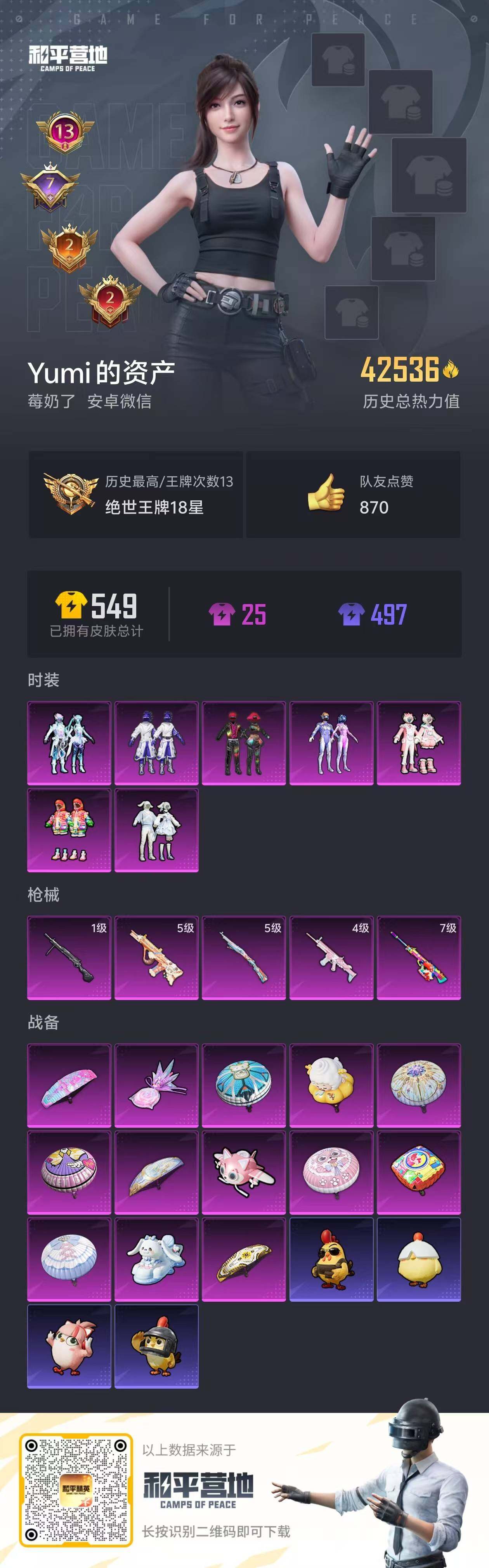 HPCMW459324和平精英账号详情图7