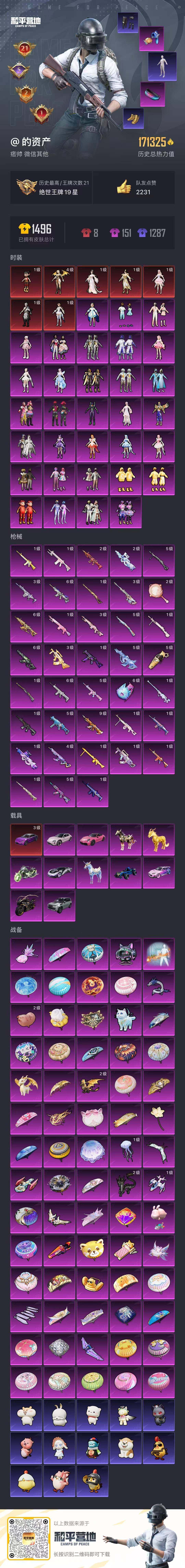 HPLX463366和平精英账号详情图17