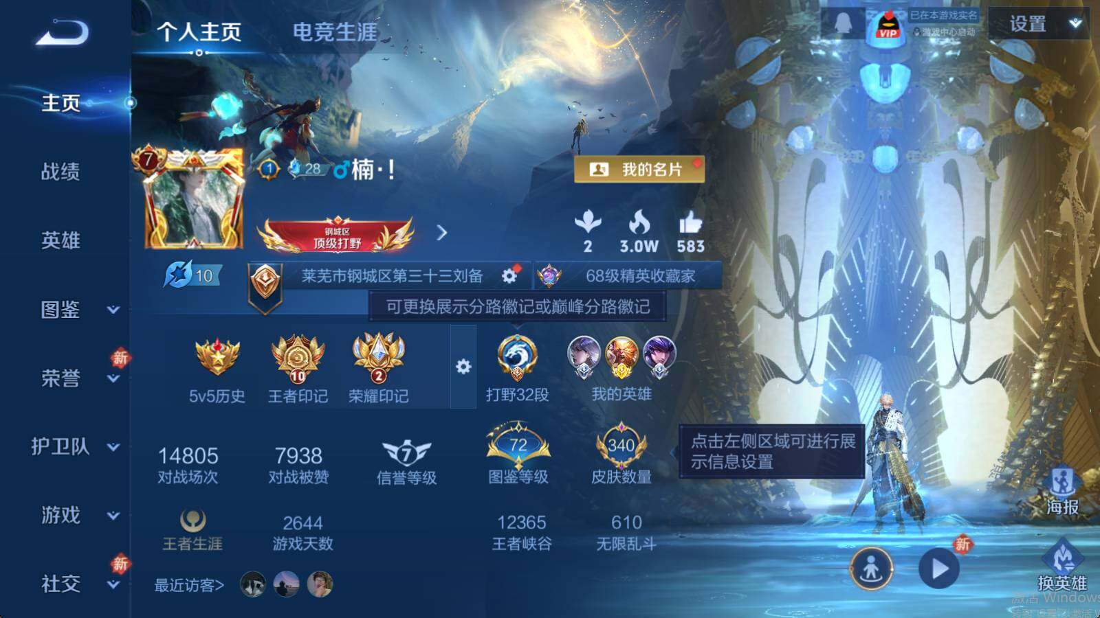 WZLE4108310王者荣耀账号详情图7