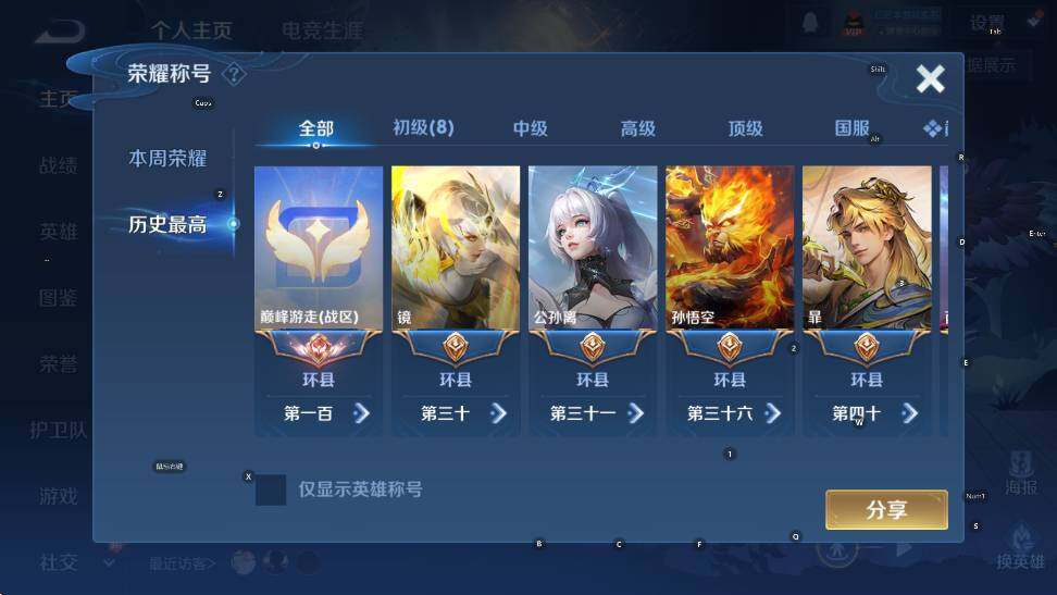 WZCMW4117911王者荣耀账号详情图11