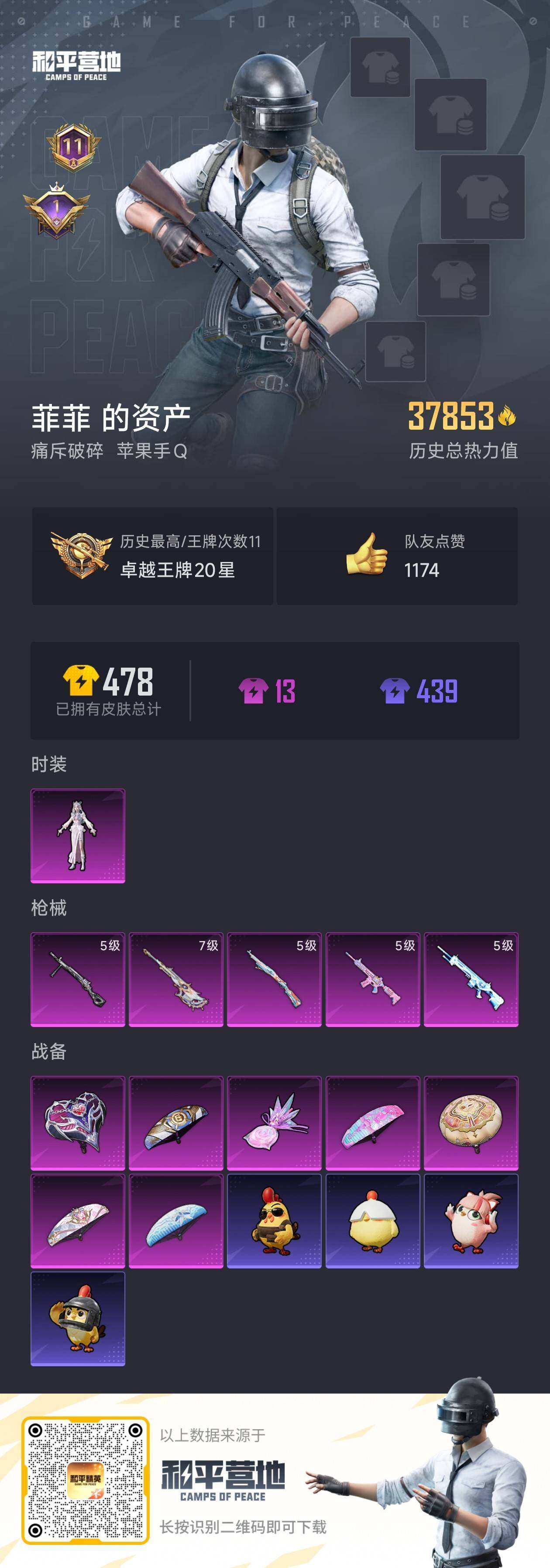 HPLX463356和平精英账号详情图4