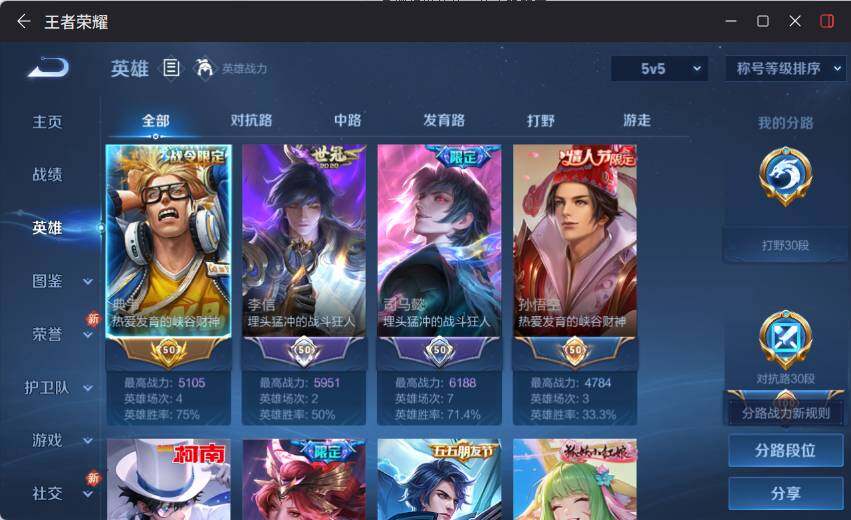 WZLX4126633王者荣耀账号详情图9