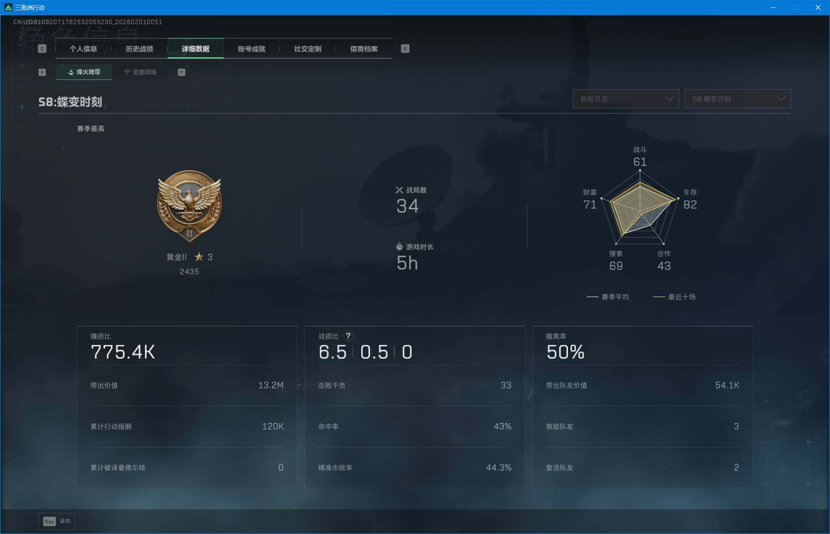 SJZEY429385三角洲行动账号详情图4