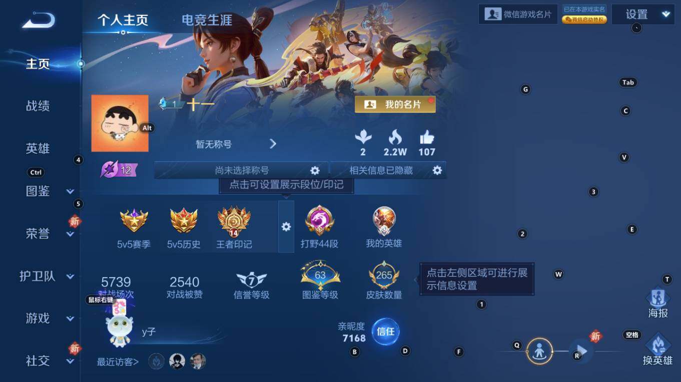 WZQM4171331王者荣耀账号详情图9 WZQM4171331王者荣耀账号详情图9