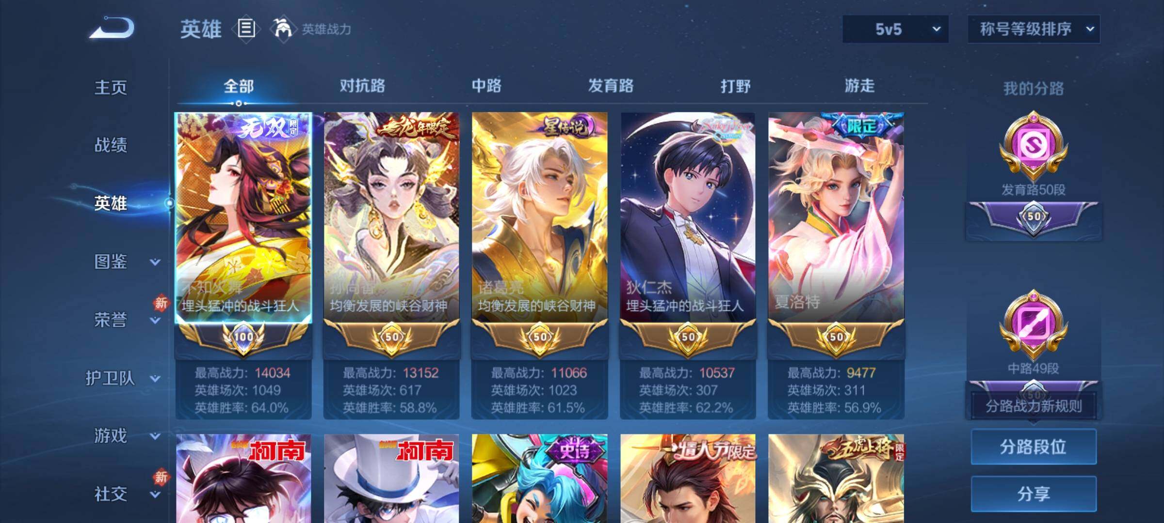 WZCMY4104674王者荣耀账号详情图3