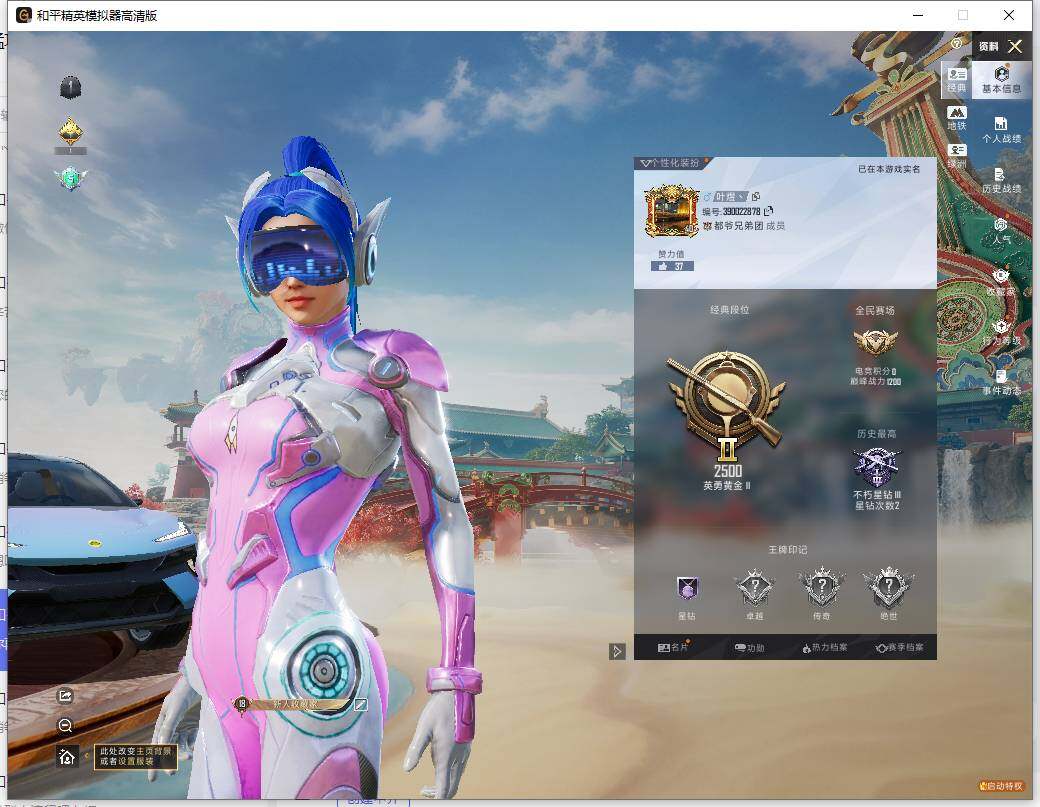 HPLX465940和平精英账号详情图3