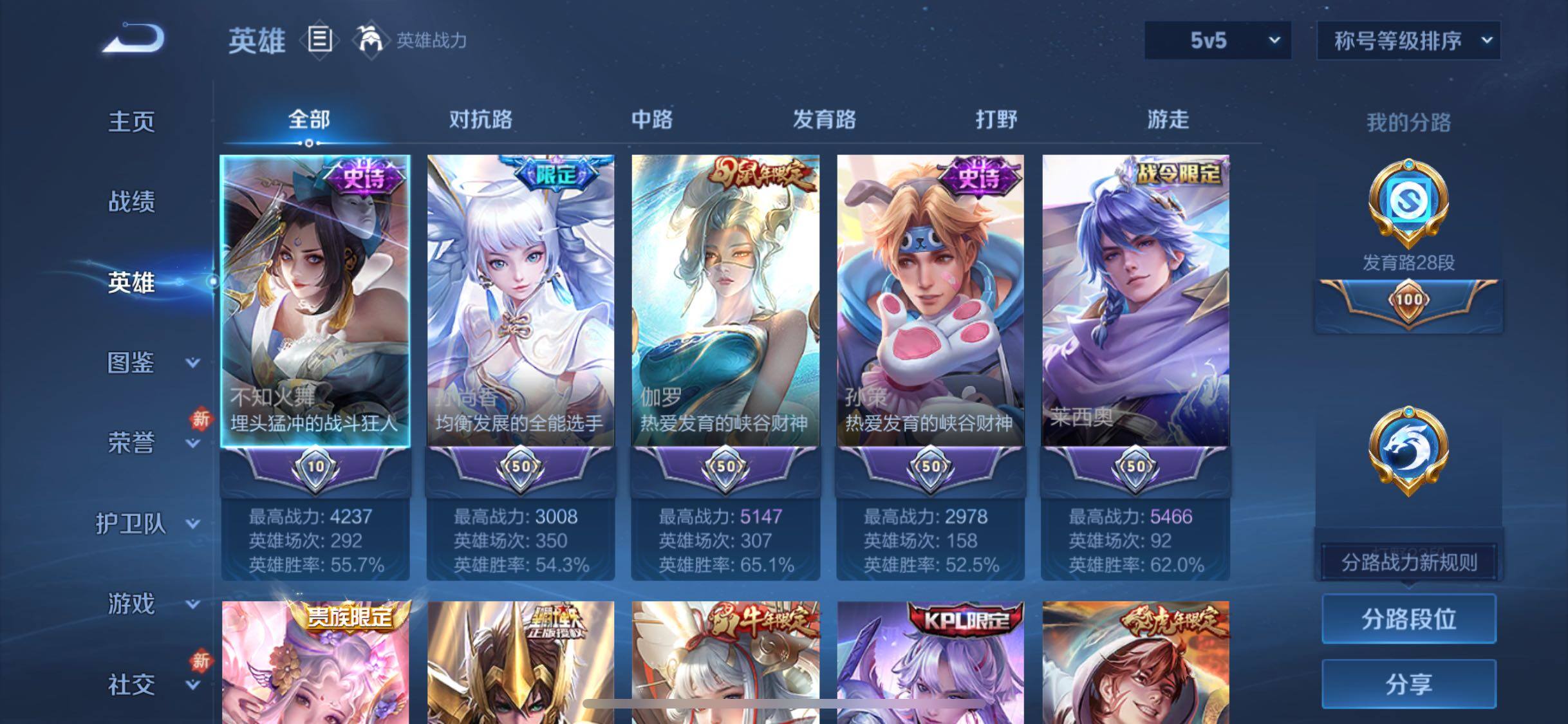 WZCMW4108295王者荣耀账号详情图3