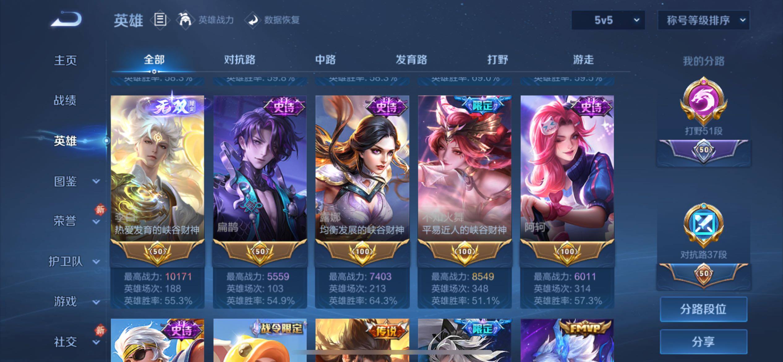 WZCMY4109729王者荣耀账号详情图6