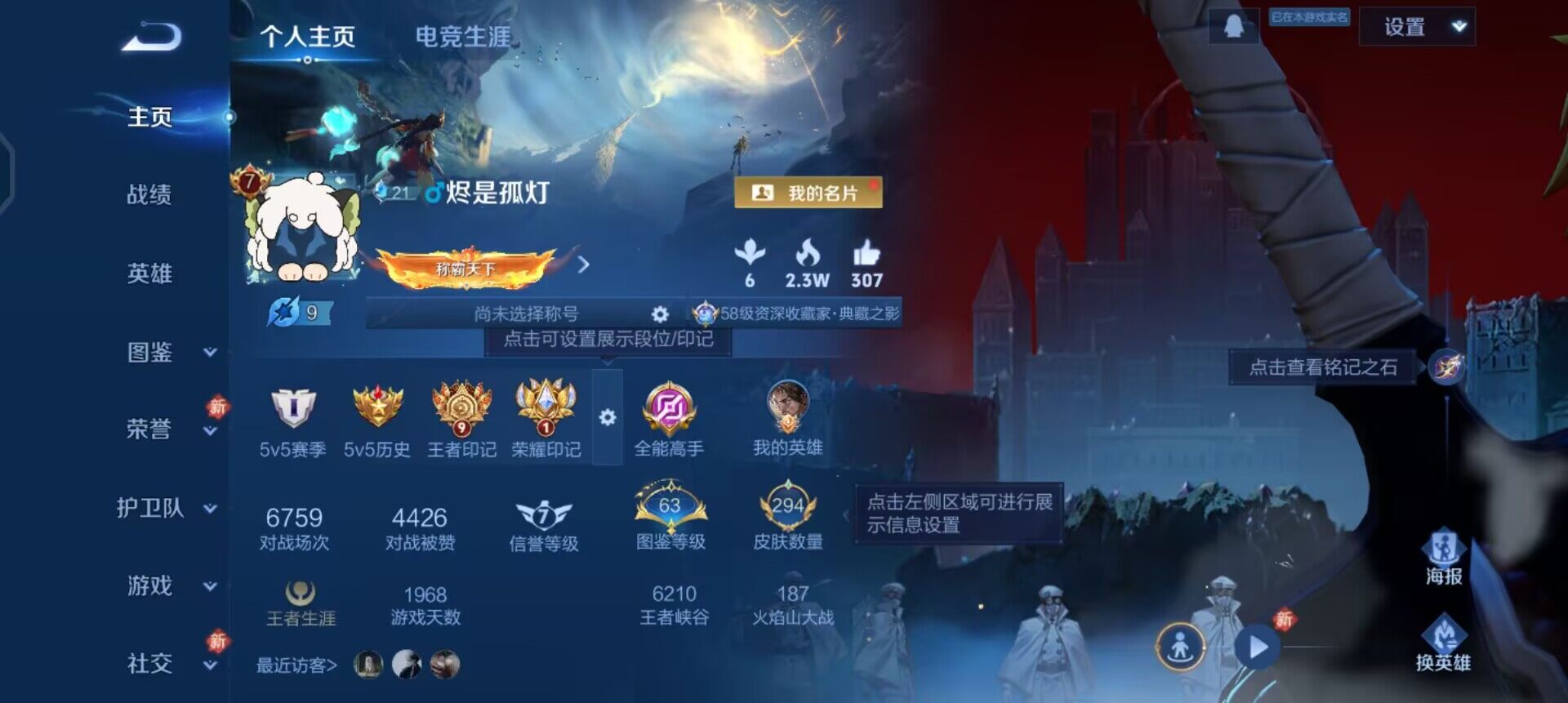 WZQM4179684王者荣耀账号详情图3 WZQM4179684王者荣耀账号详情图3