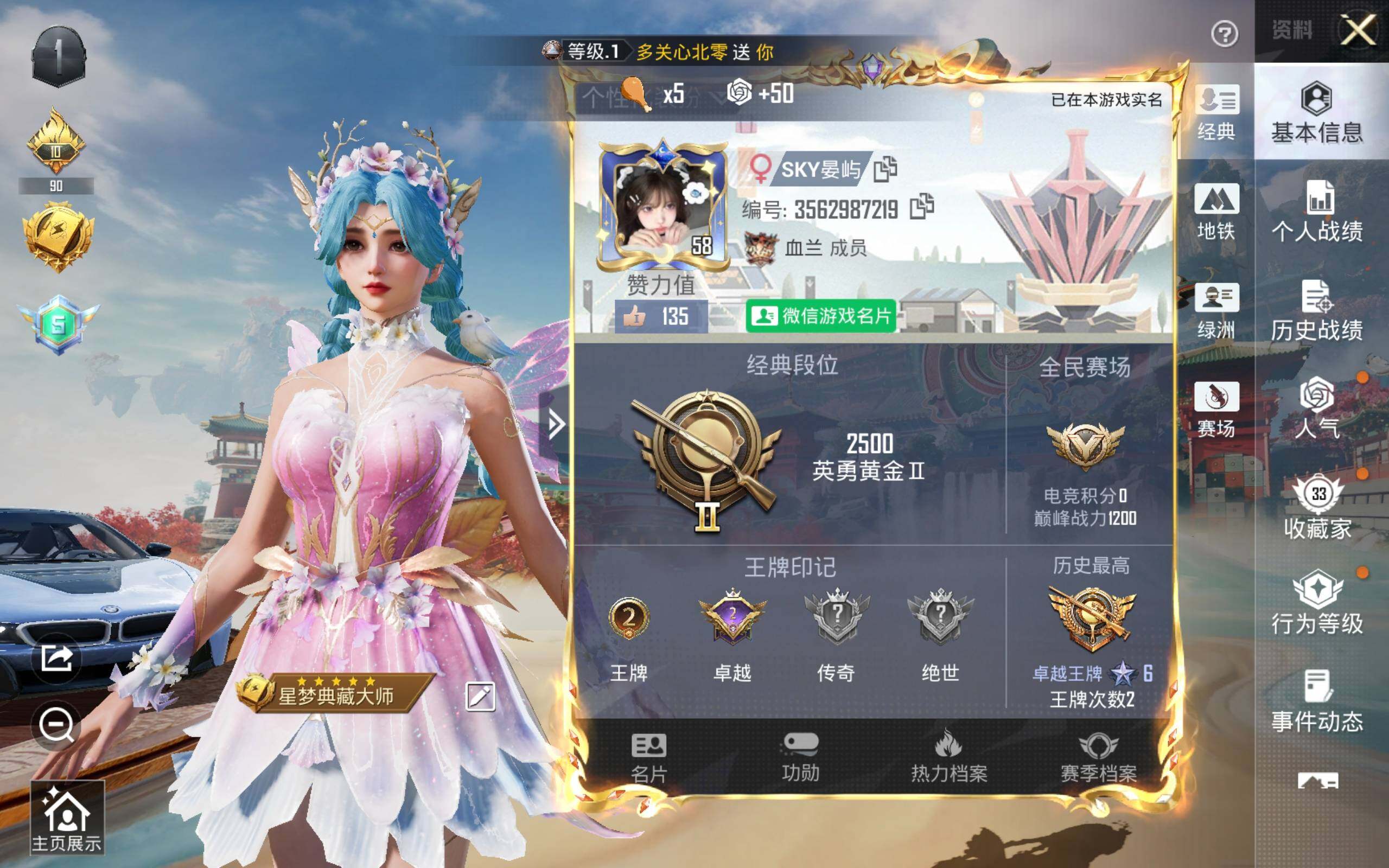 HPQM478729和平精英账号详情图3