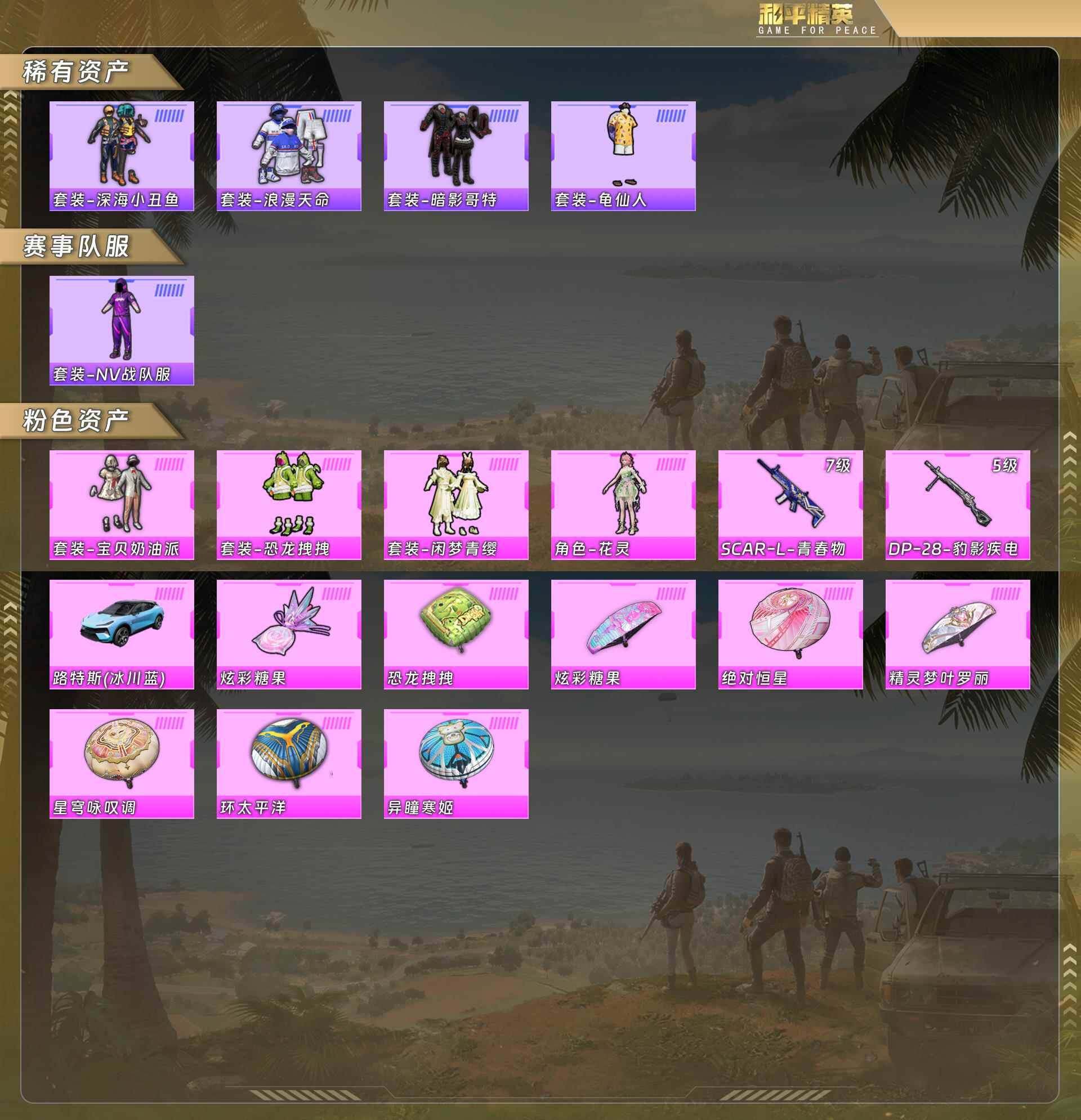 HPQM478736和平精英账号详情图5