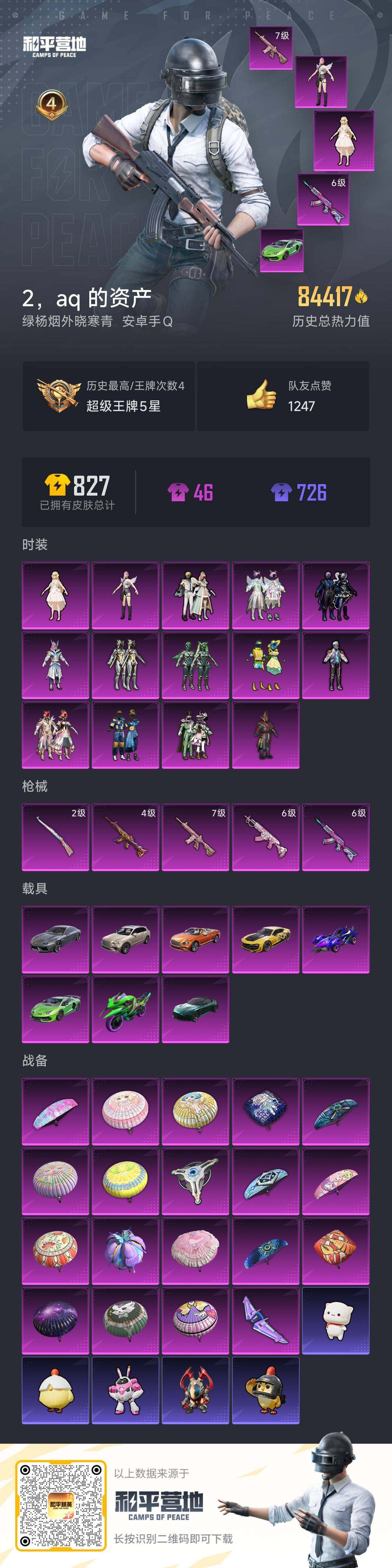 HPLE457073和平精英账号详情图7