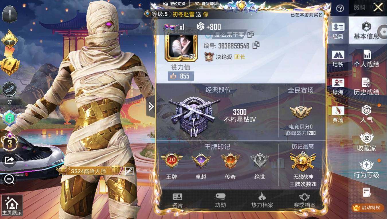 HPCMW457409和平精英账号详情图10