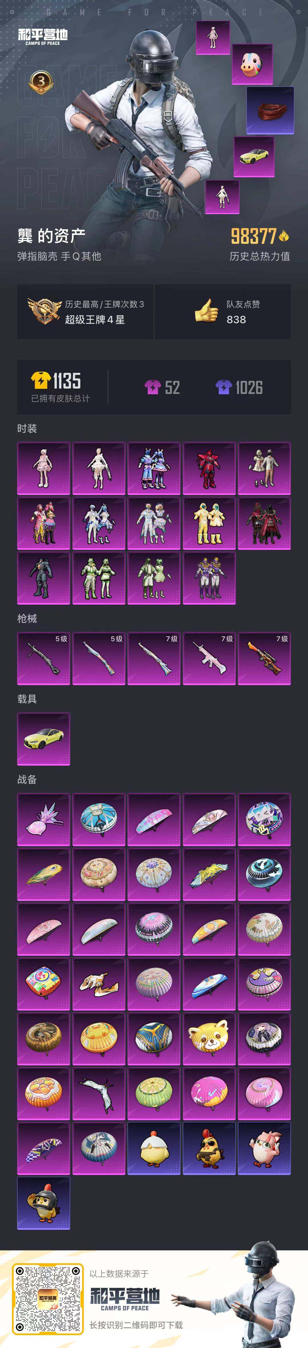 HPQM455774和平精英账号详情图16