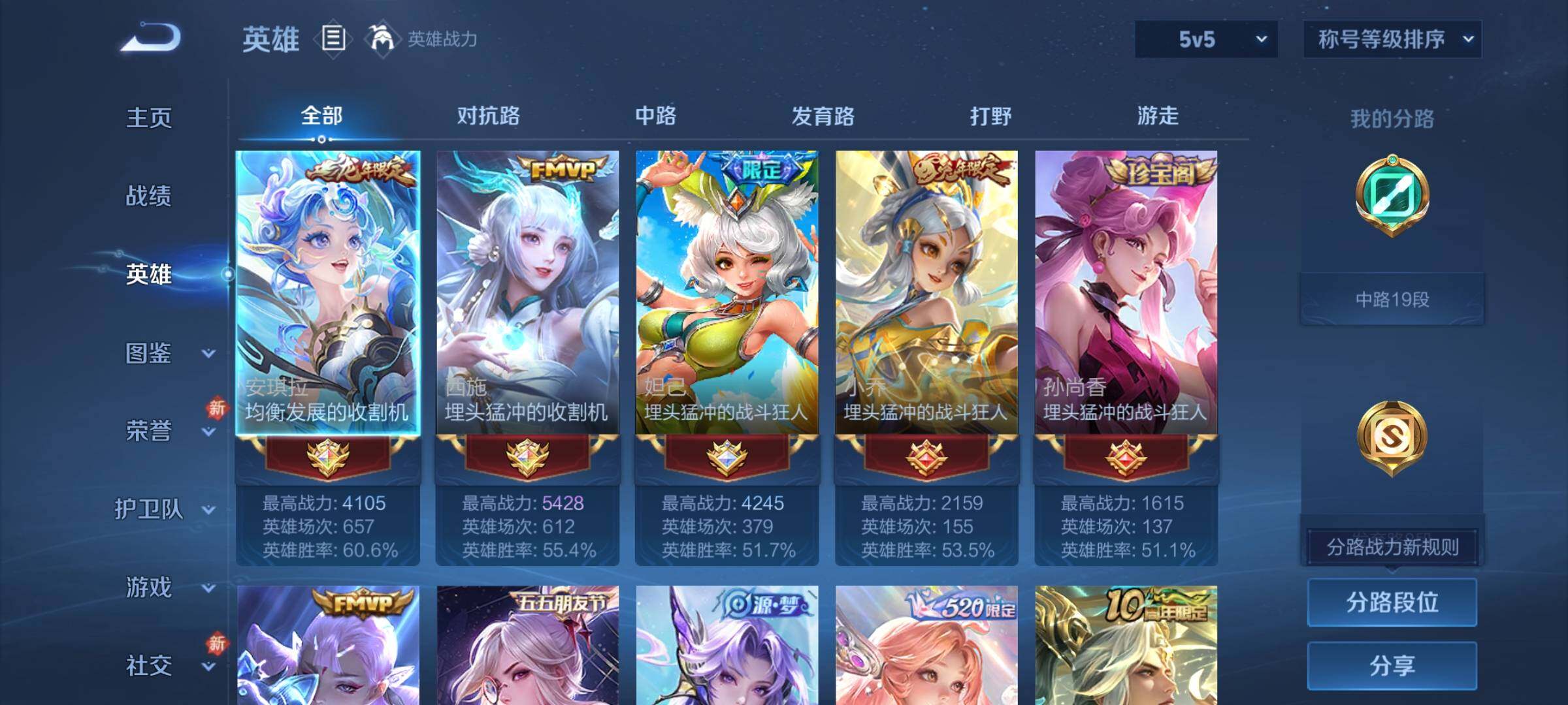 WZCMW4110338王者荣耀账号详情图3