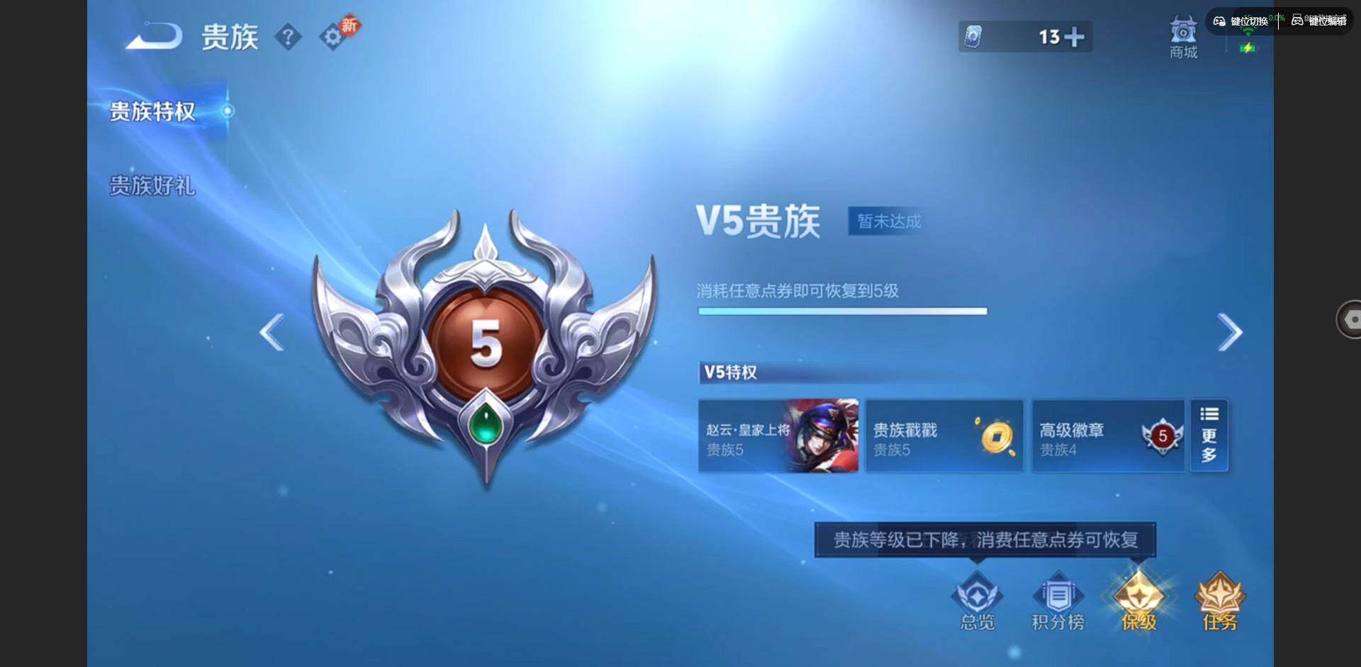 WZCMW4111055王者荣耀账号详情图13