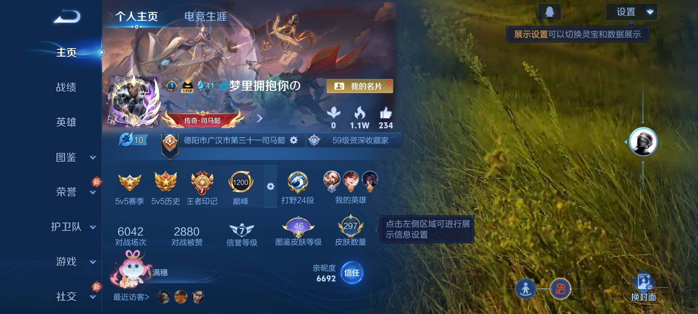 WZCMW4111822王者荣耀账号详情图2