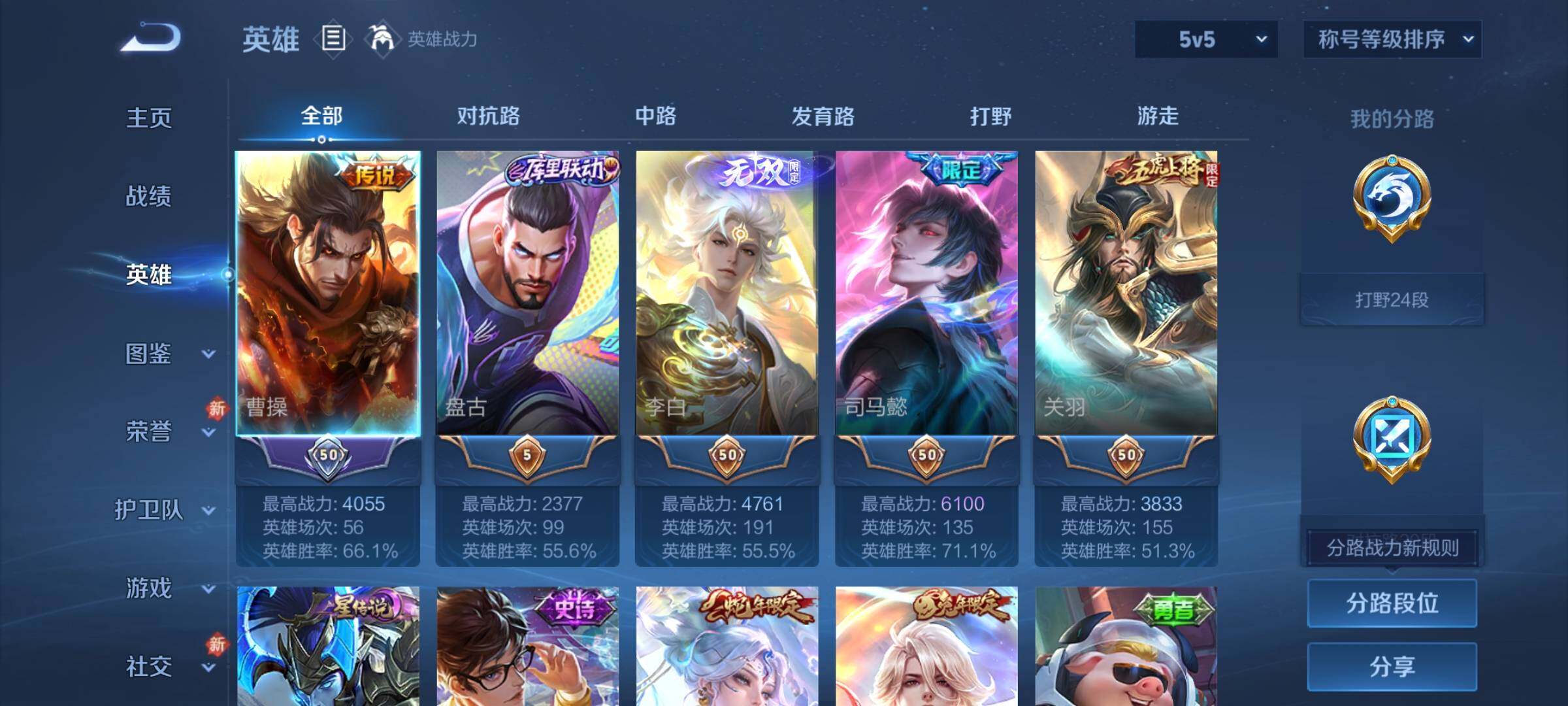 WZCMW4111822王者荣耀账号详情图3