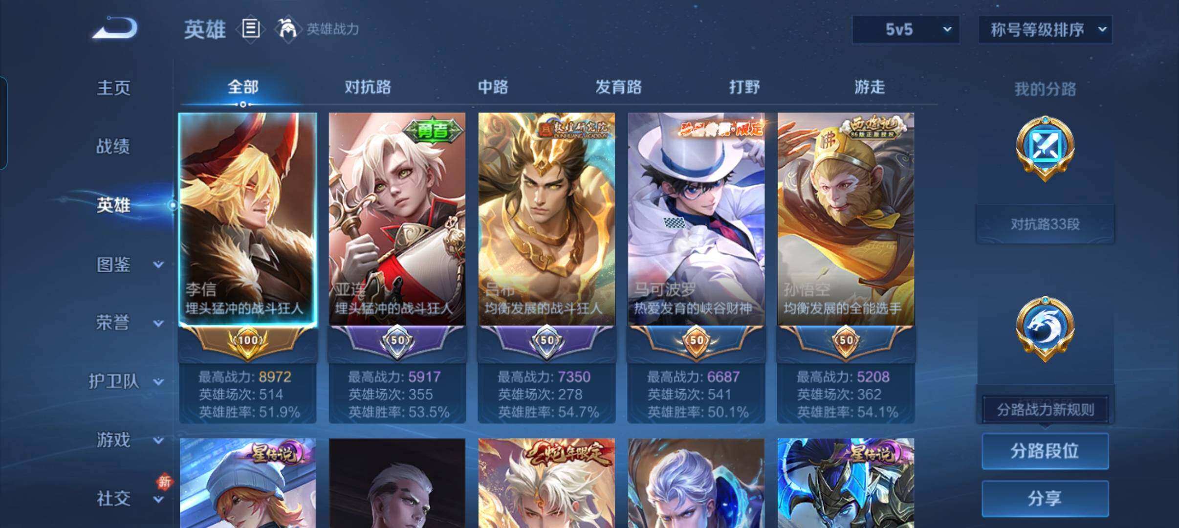 WZCMW4121415王者荣耀账号详情图11