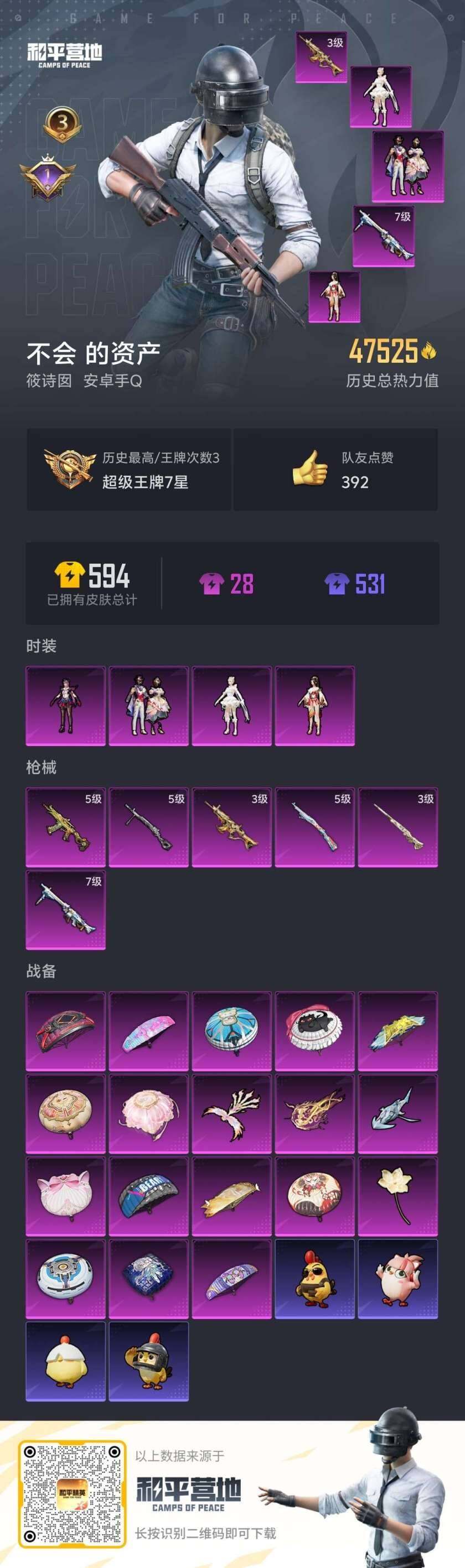 HPCMW465971和平精英账号详情图6