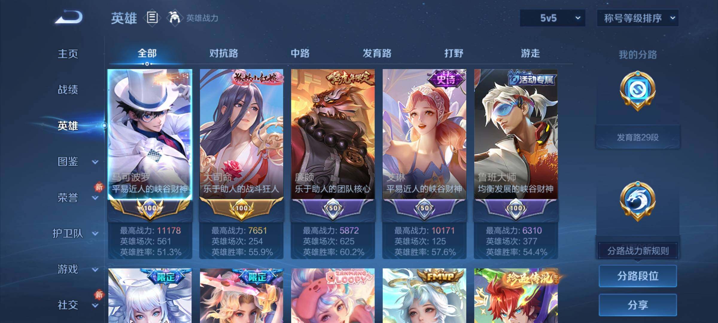 WZCMW4110404王者荣耀账号详情图3