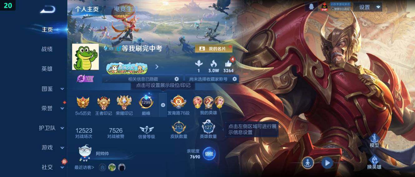 WZ034111674王者荣耀账号详情图8