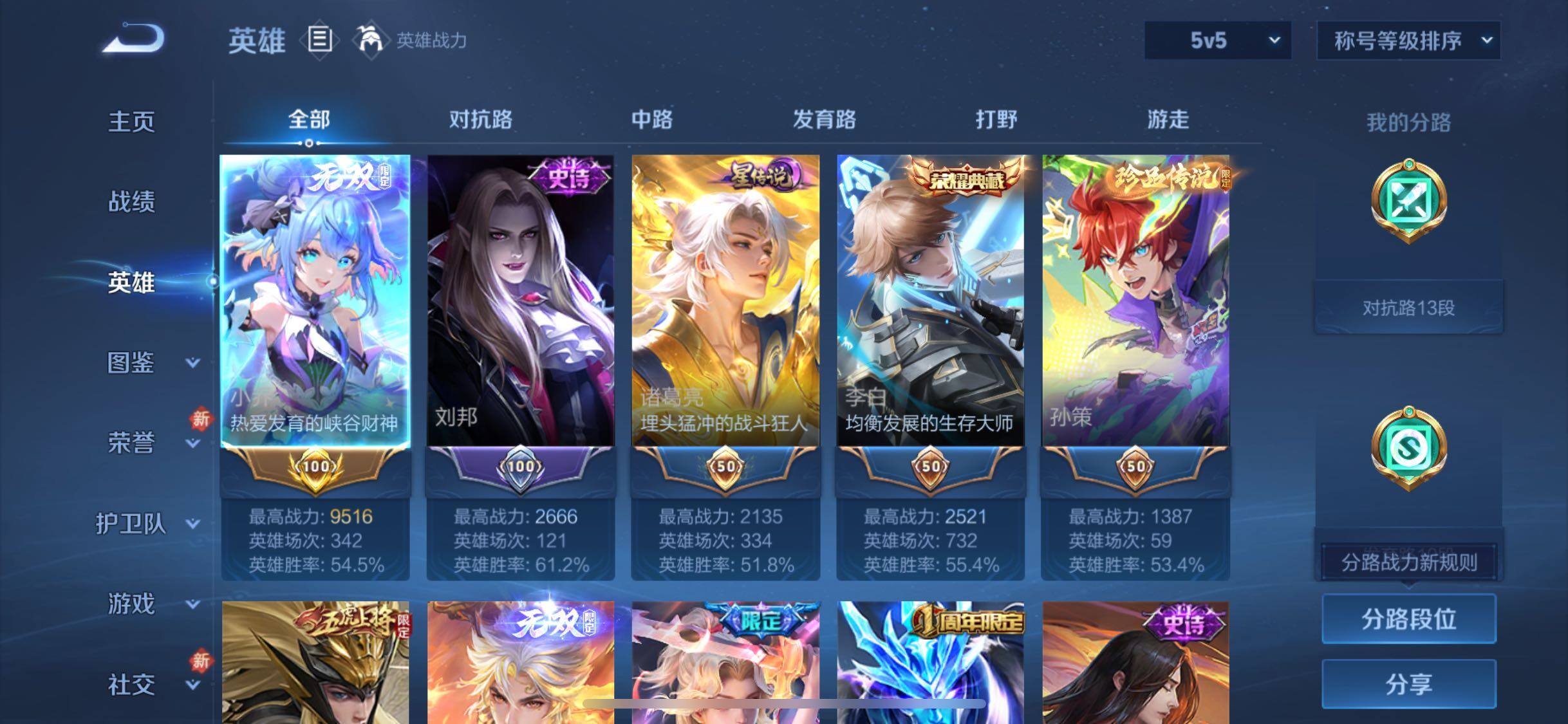 WZCMW4110407王者荣耀账号详情图3