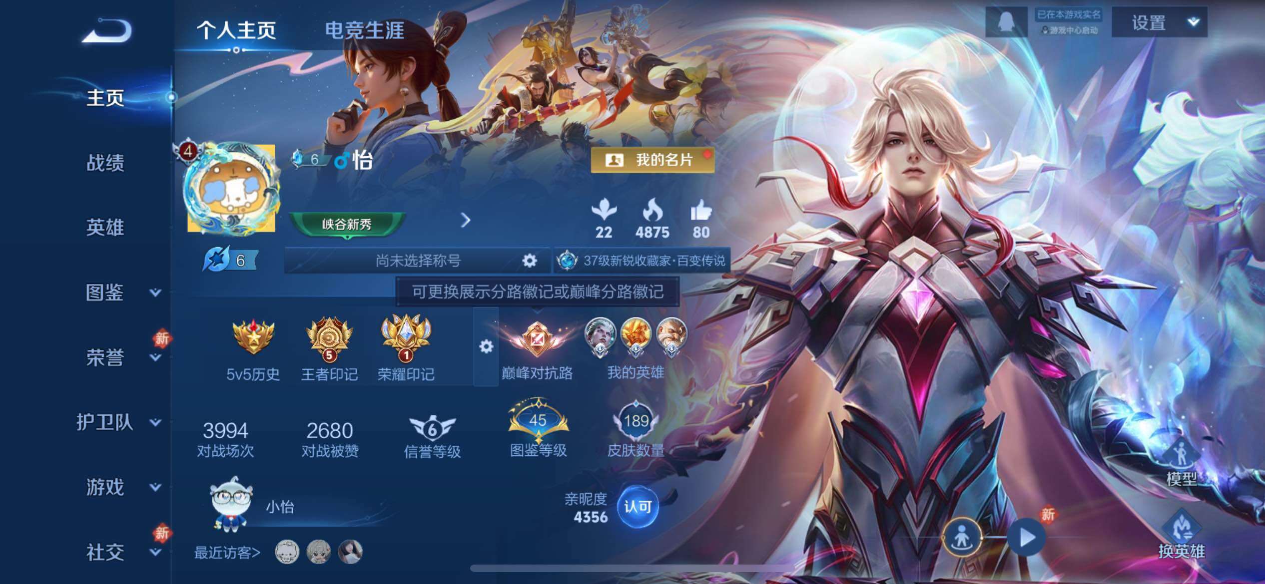 WZCMY4110481王者荣耀账号详情图2