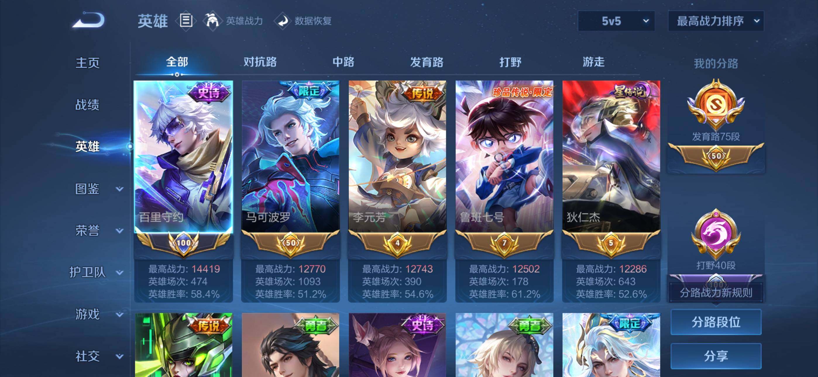 WZQM4129767王者荣耀账号详情图4