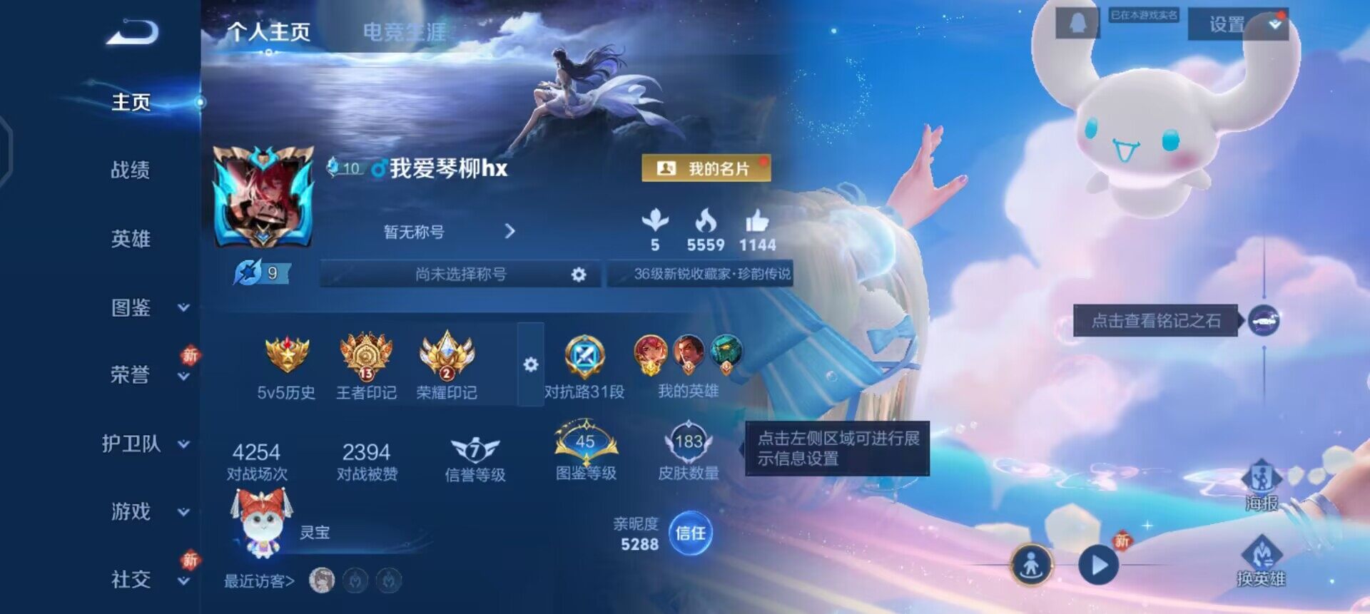 WZQM4111609王者荣耀账号详情图3