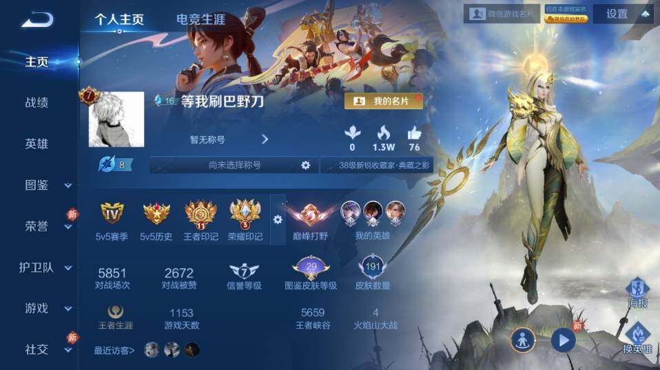 WZLX4111838王者荣耀账号详情图5