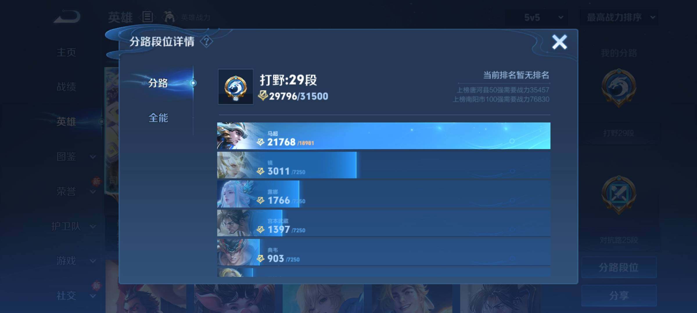 WZCMY4110497王者荣耀账号详情图4