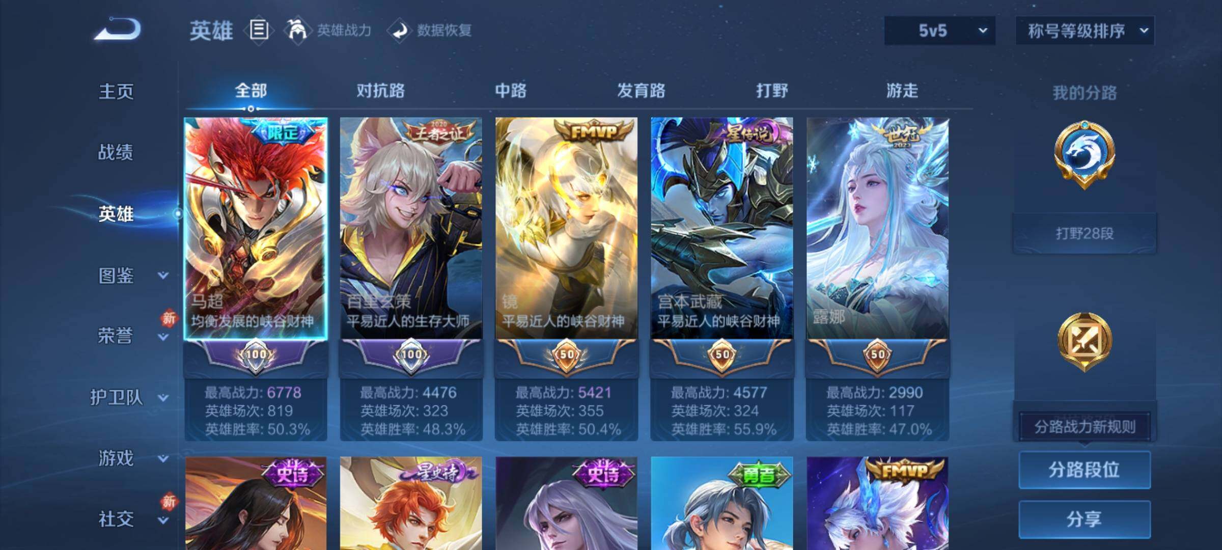 WZCMW4108459王者荣耀账号详情图3 WZCMW4108459王者荣耀账号详情图3