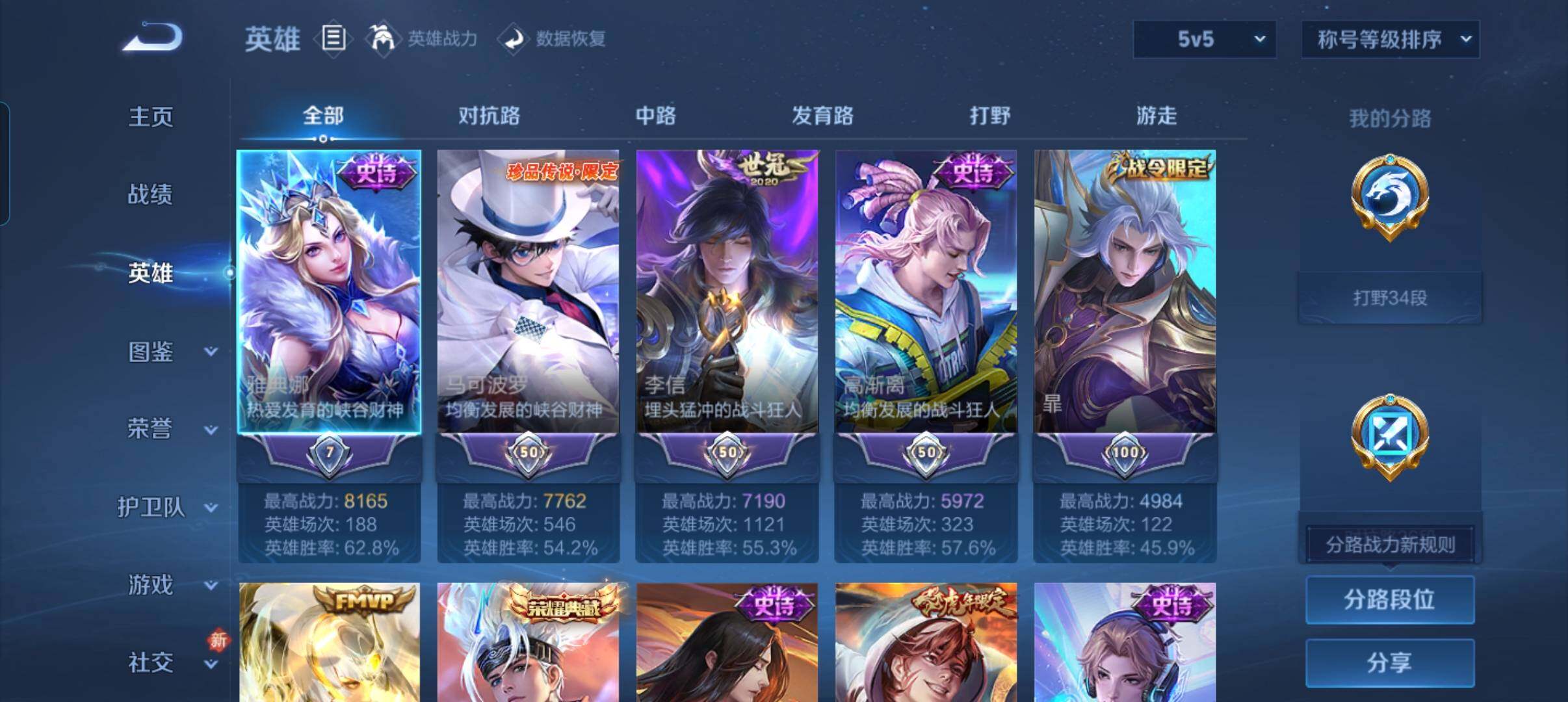 WZCMW4121414王者荣耀账号详情图28