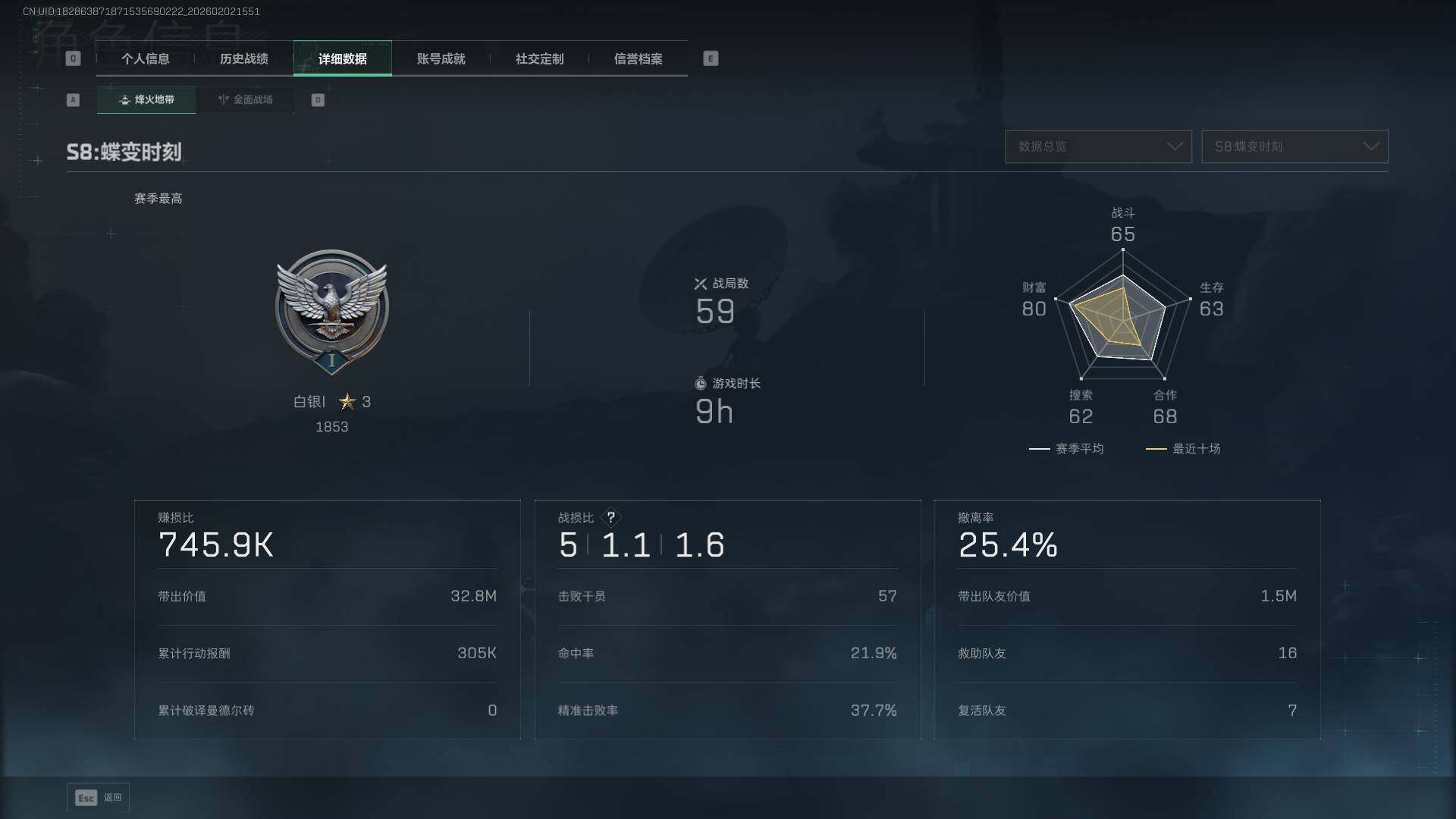 SJZEY430940三角洲行动账号详情图4