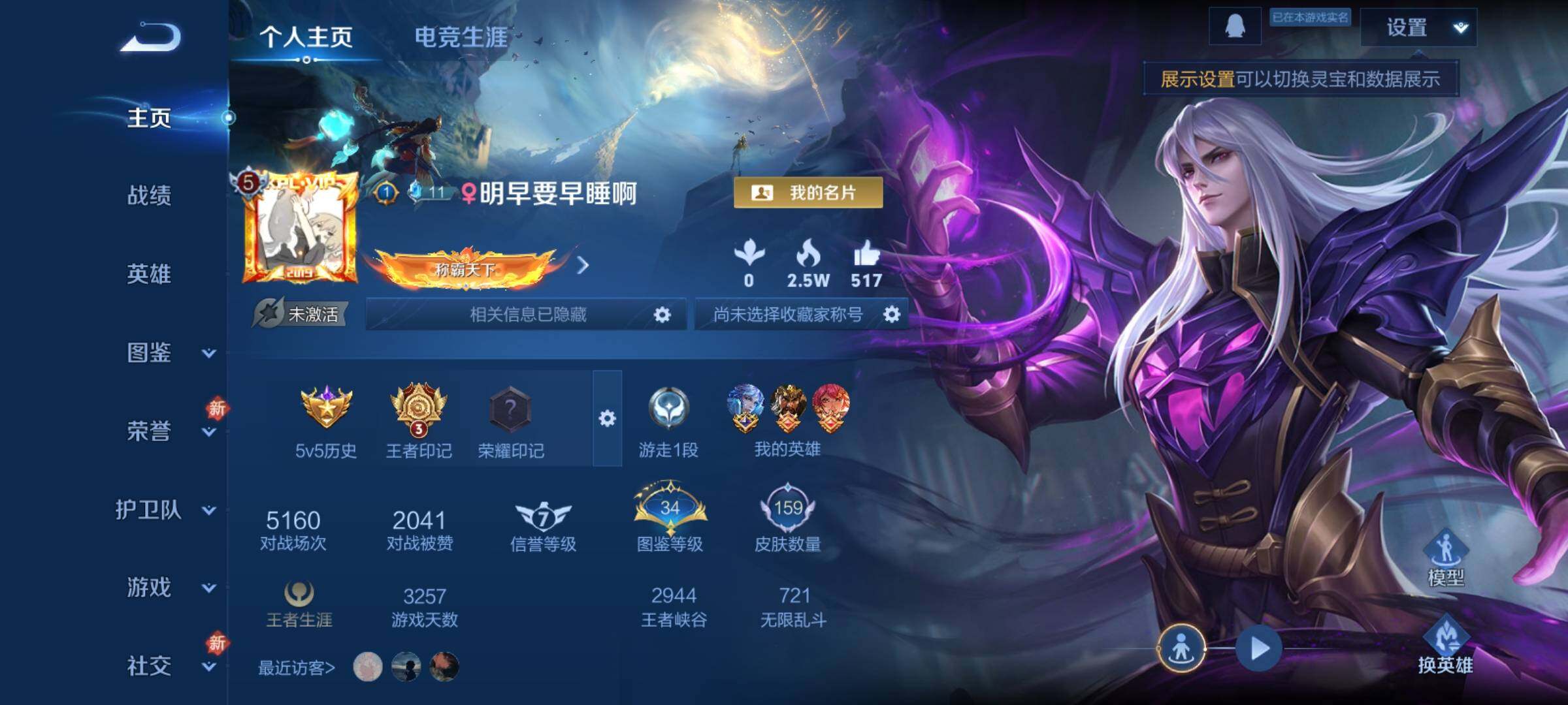 WZCMY4112355王者荣耀账号详情图2