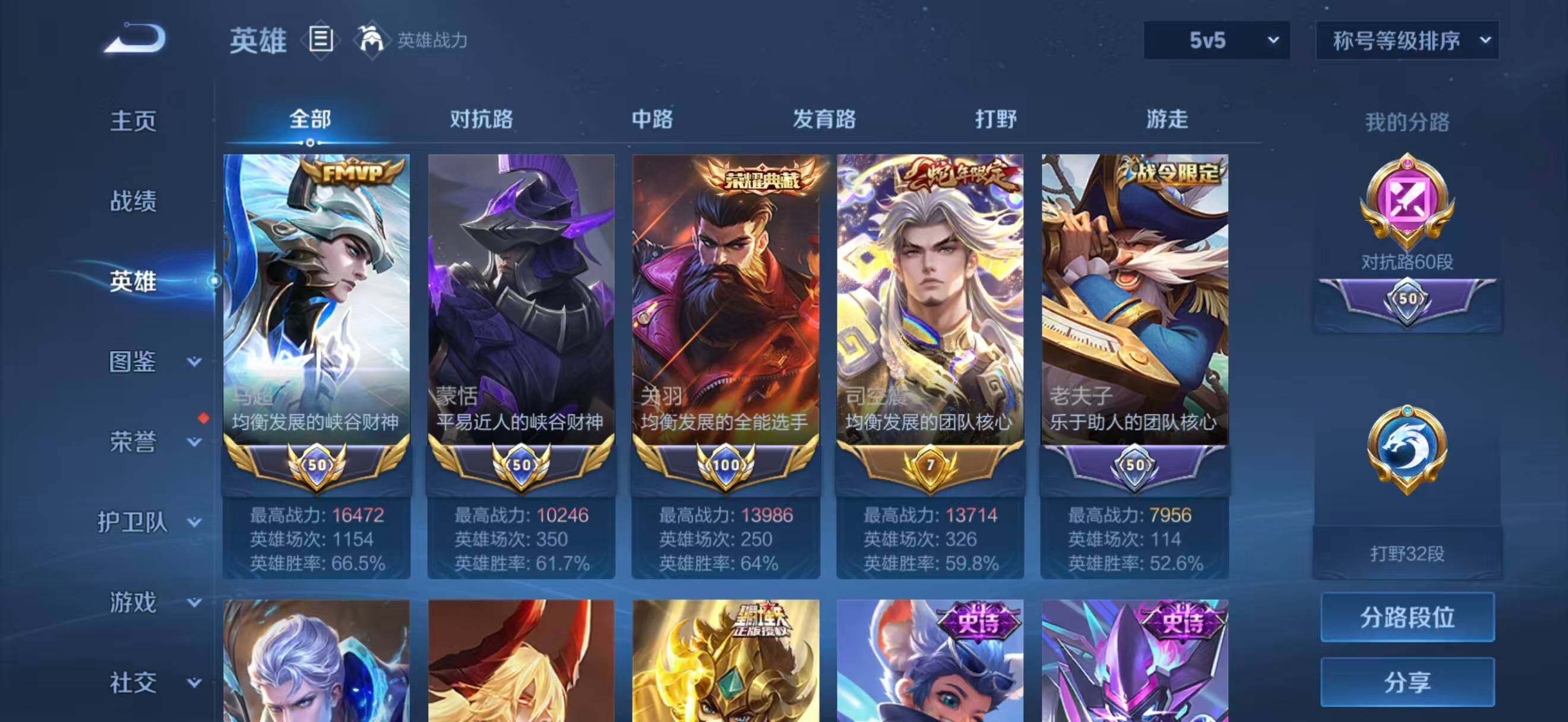 WZCMW4129758王者荣耀账号详情图2