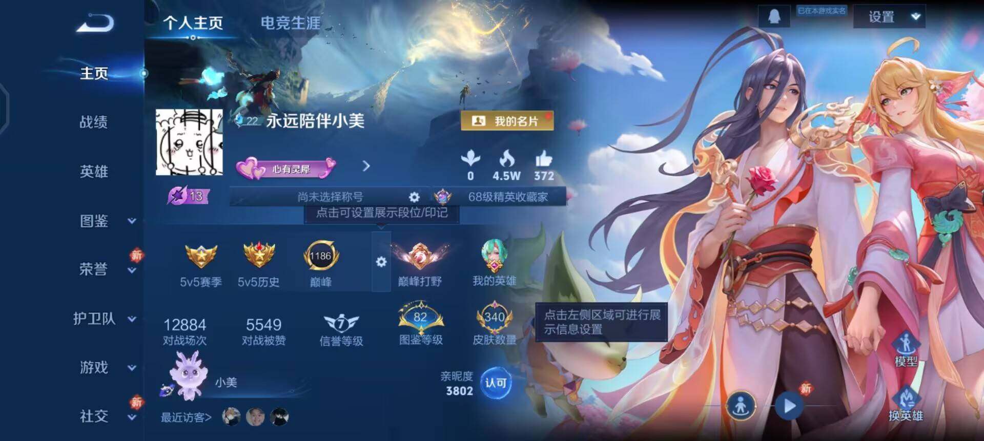 WZQM4134505王者荣耀账号详情图3