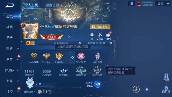 WZCMW4117974王者荣耀账号详情图8