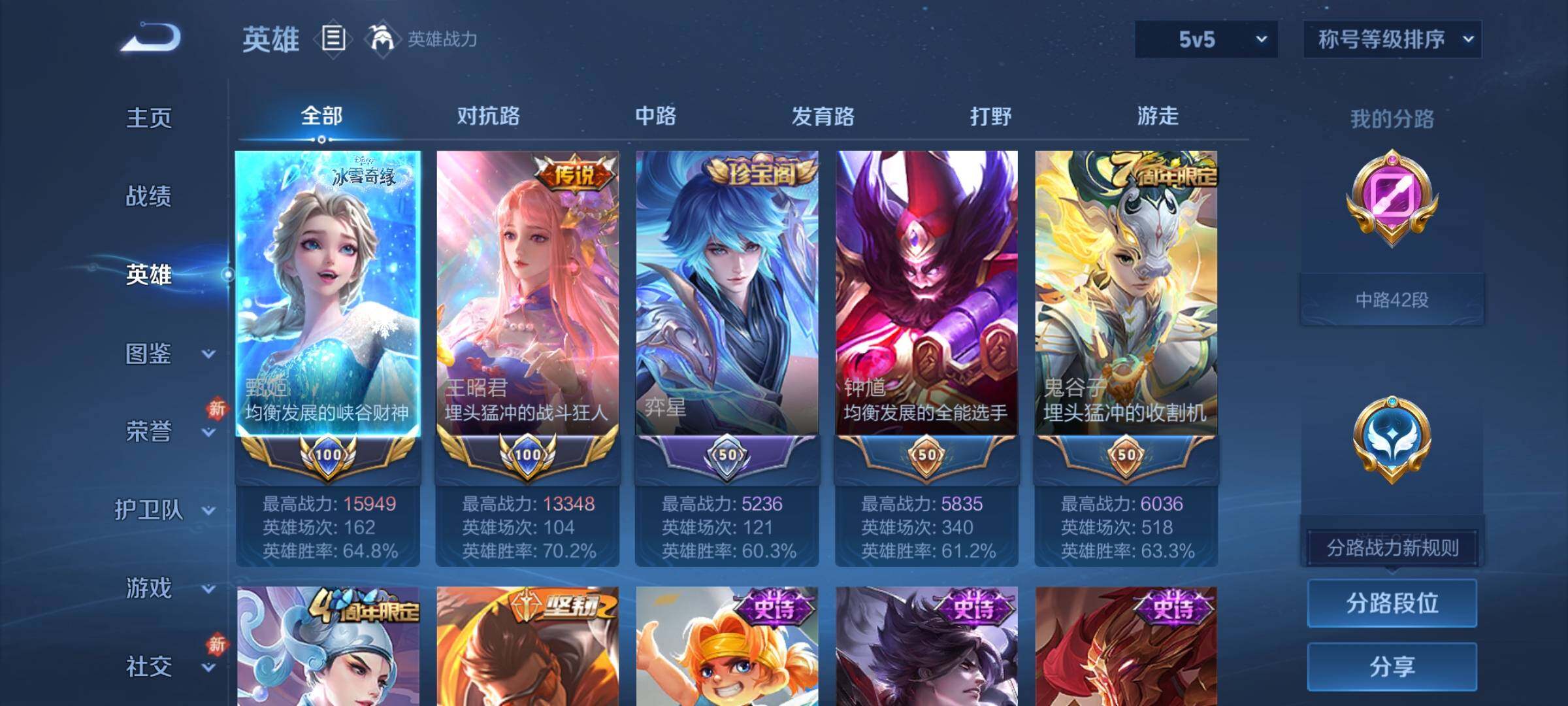 WZCMW4112645王者荣耀账号详情图3