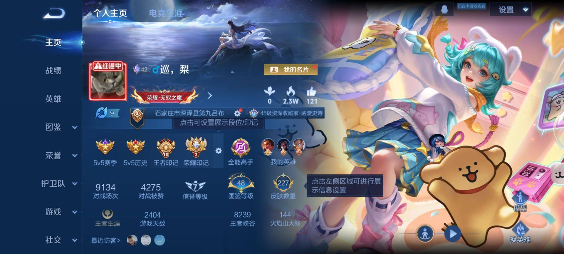 WZQM4108798王者荣耀账号详情图3